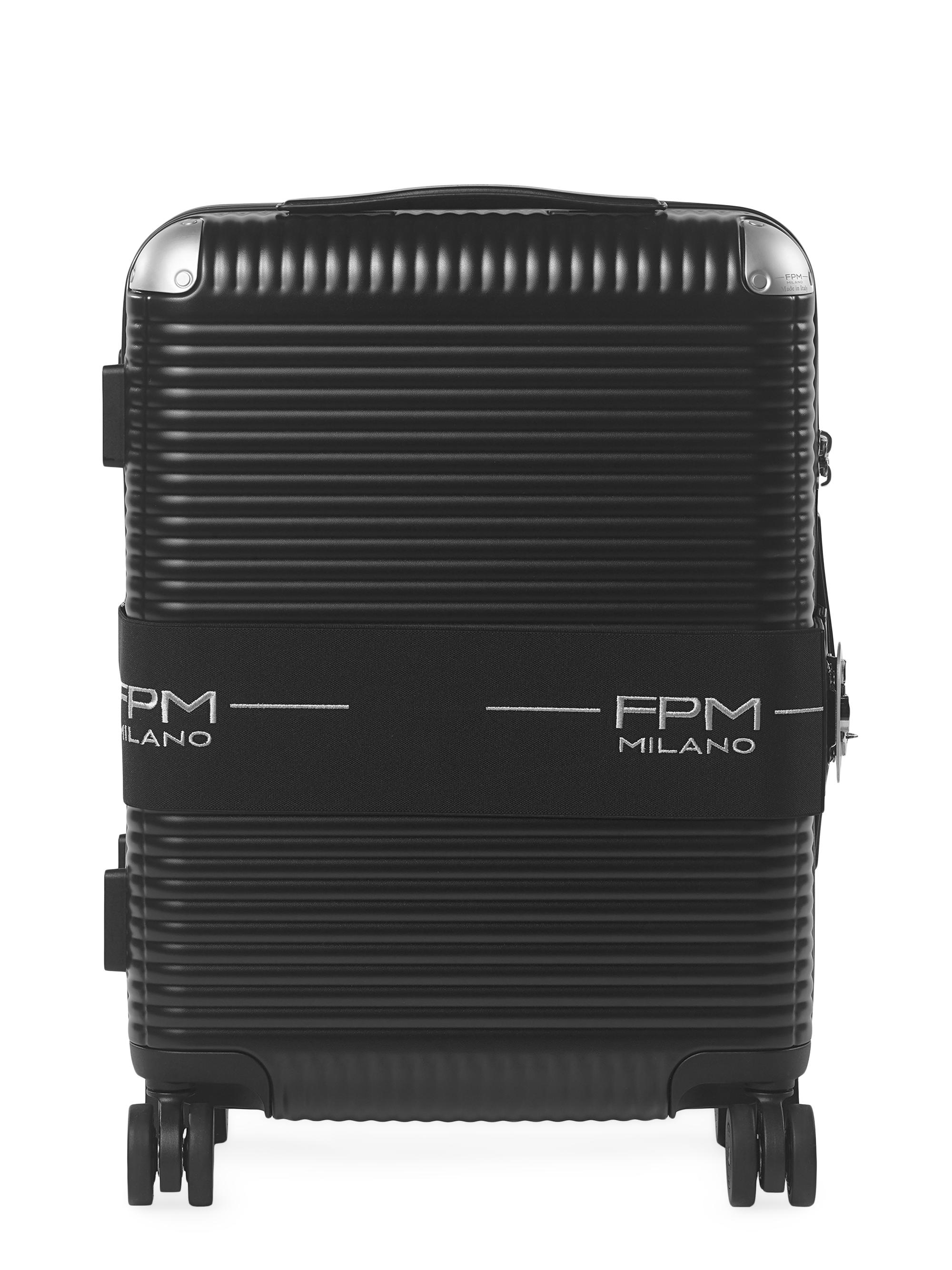 FPM Men's Bank Zip Deluxe 55 Suitcase - Eclipse Black