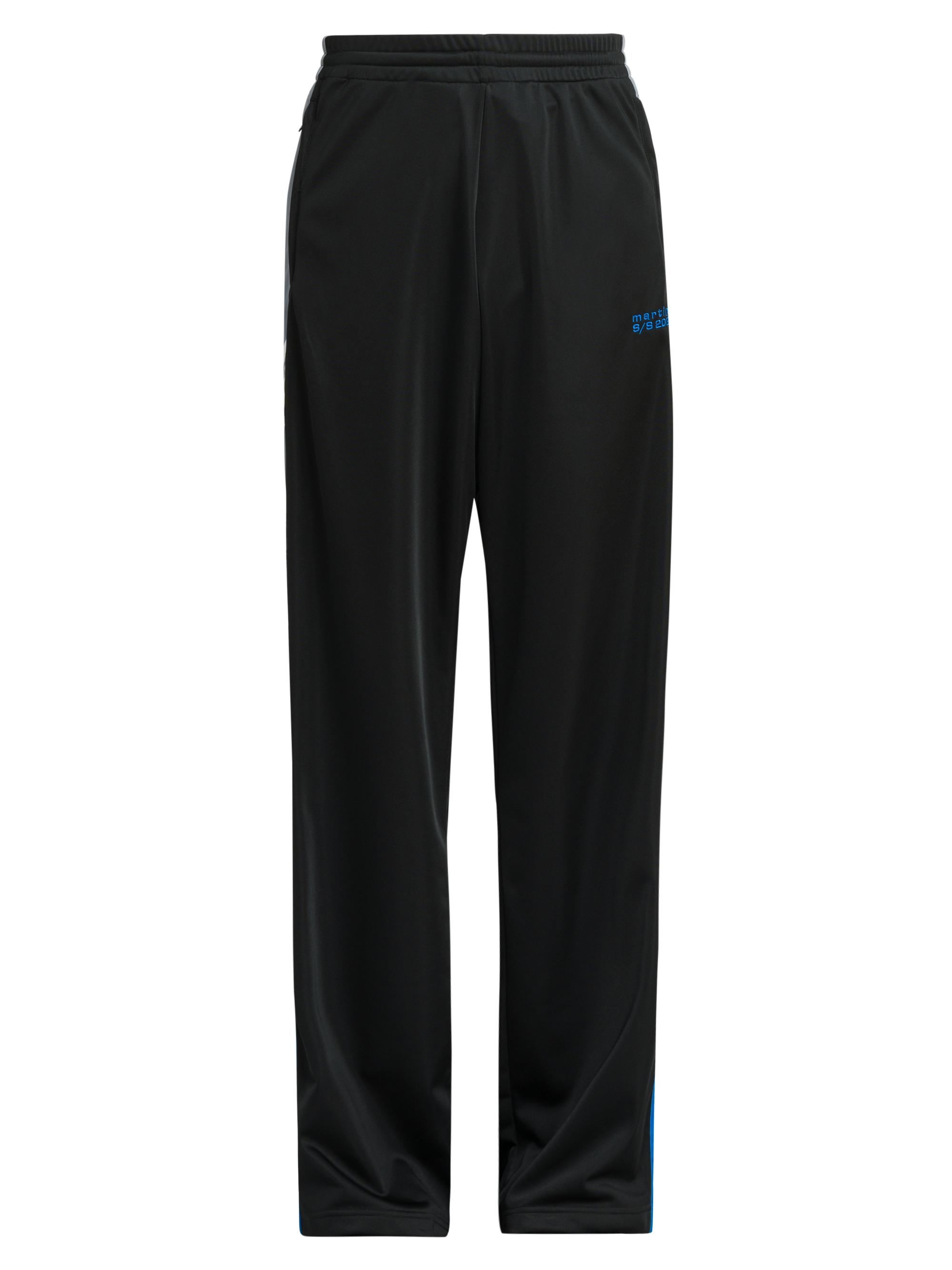 Martine Rose Men's' Wide Leg Track Pants in Black | LN-CC® | MARTINE ROSE 24AW WIDE LEG TRACK PANT | ジョガーパンツ・スウェットパンツ | Wqayen