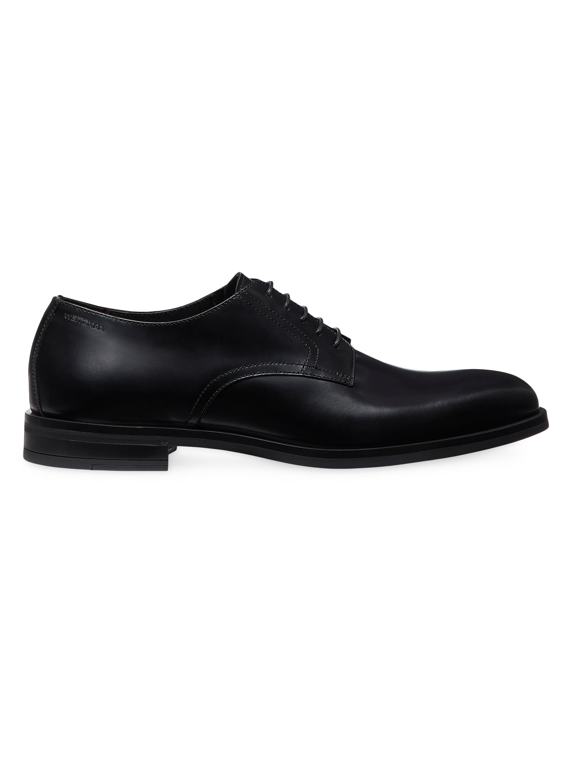 Prada Brushed Leather Lace-Up Shoes | Saks Fifth Avenue