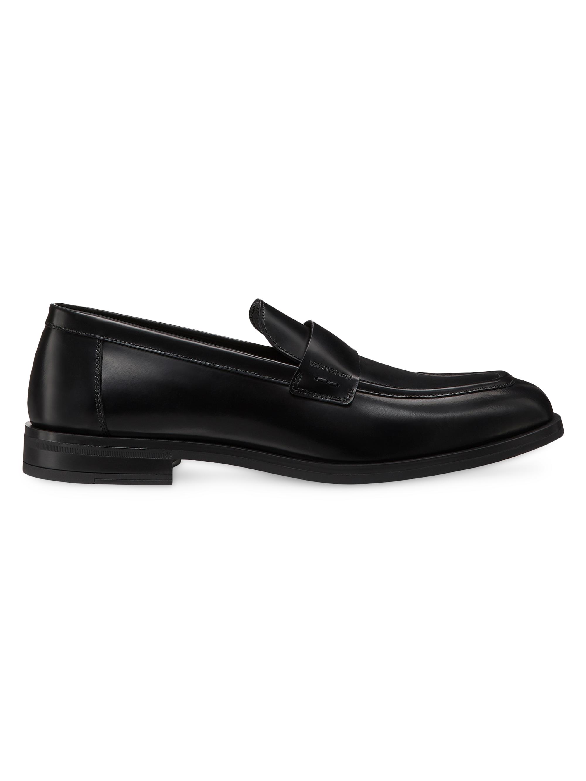 Stuart Weitzman Simon Twistbit Leather Loafers | Saks Fifth Avenue