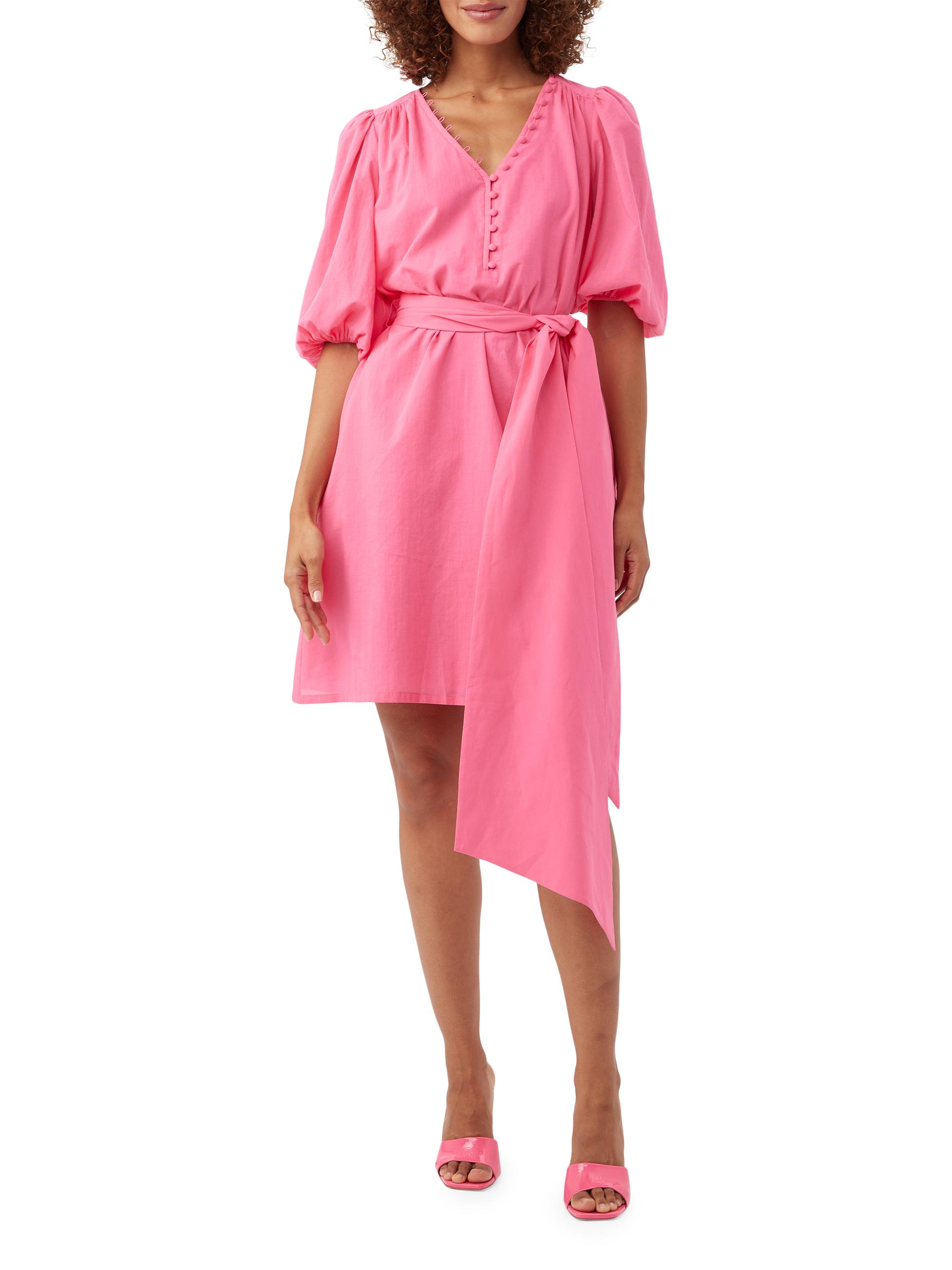 open lace back dress By Malina Clemence Dusty Pink Dress  BOHO BEACH FEST