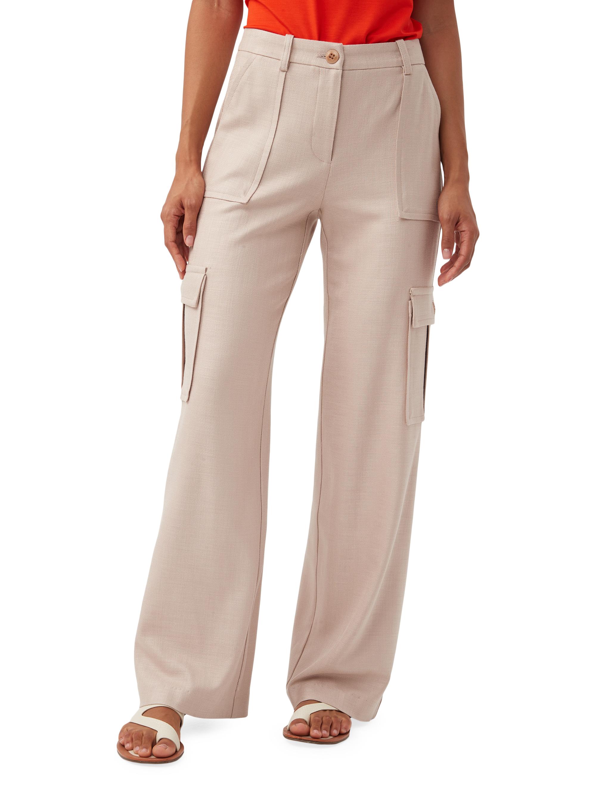 Trina Turk Women's Tallahassee Twill Pants - Flawless Beige