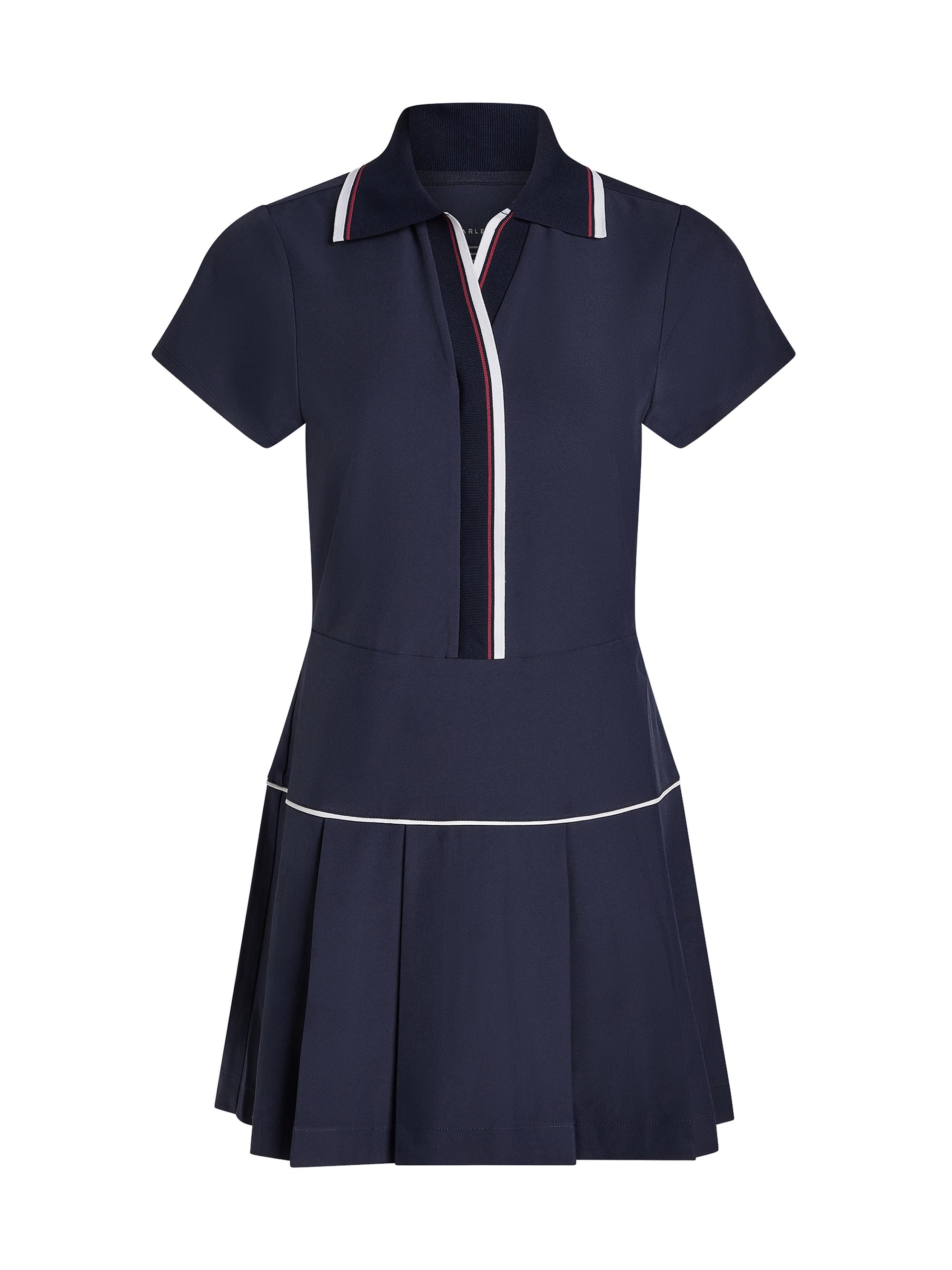 Varley Women's Darien Contrast Tennis Minidress - Blue Nights