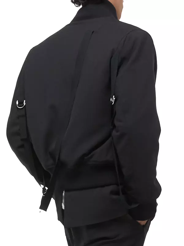 Shop Helmut Lang Seatbelt Bomber Jacket | Saks Fifth Avenue