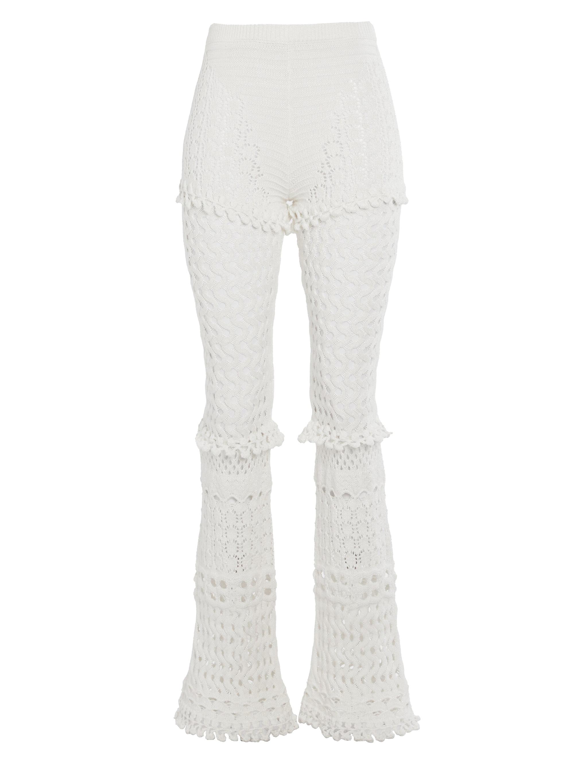 Retrofête Women's Kyla Pants - Iridescent White