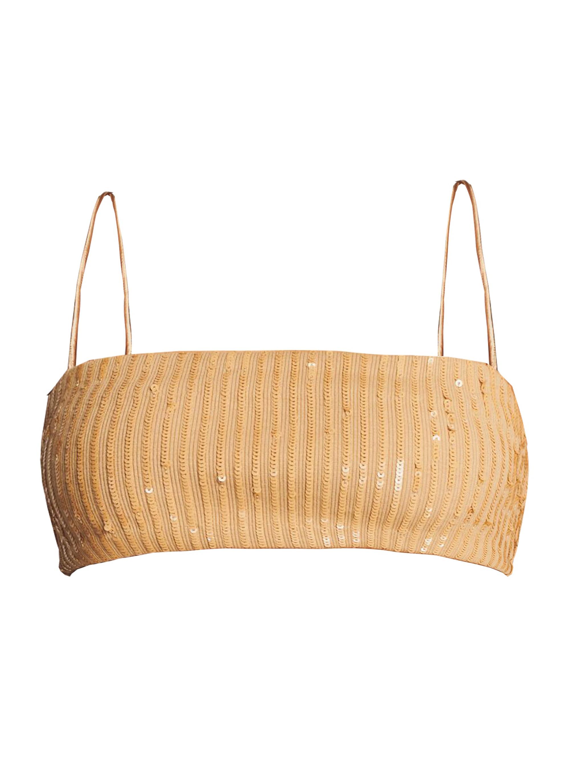 Retrofête Women's Vaani Bra Top - Beige