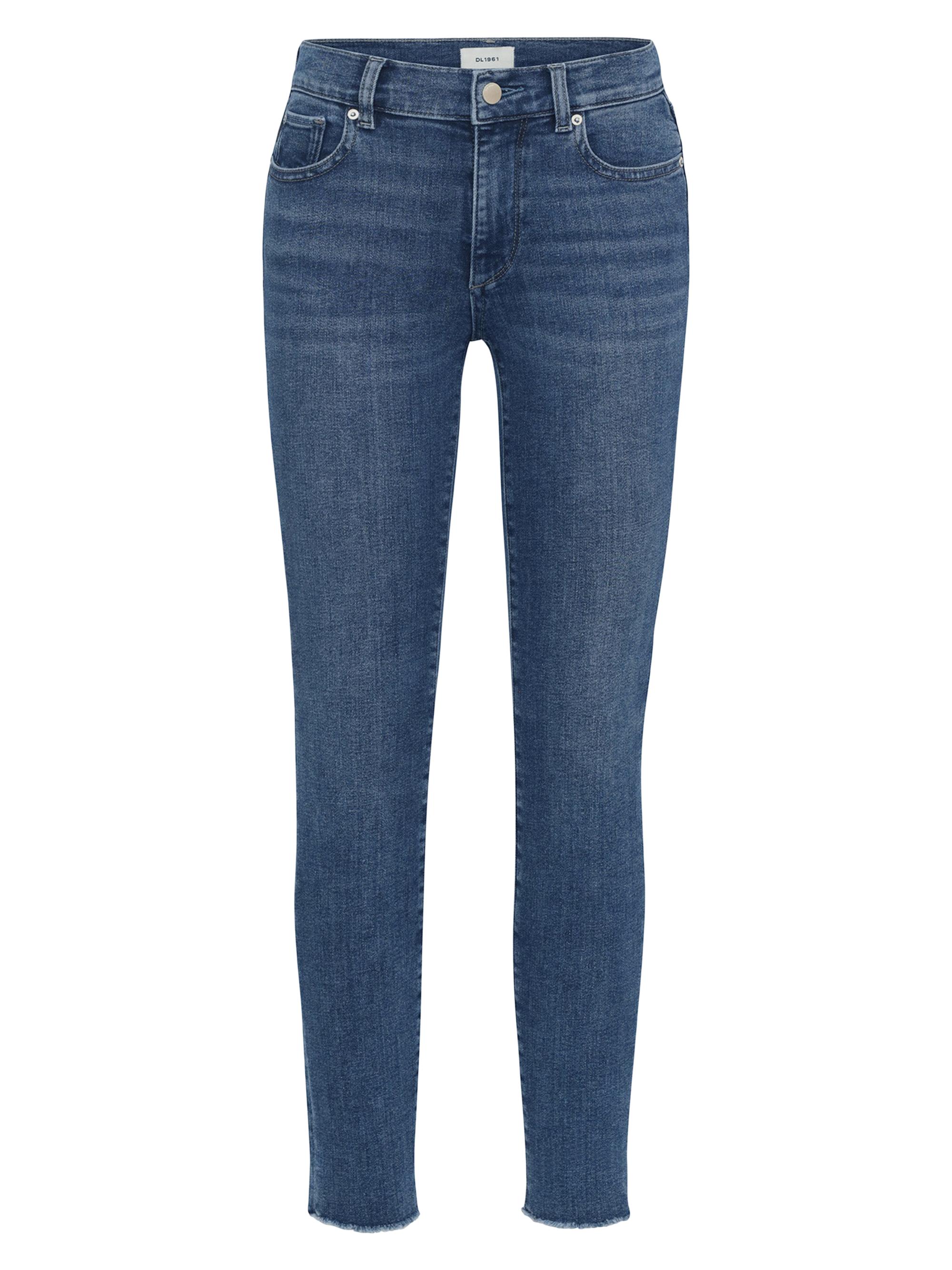 DL1961 Premium Denim Women's Florence Skinny Mid Rise Instasculpt Ankle Jeans - Ltseacliff