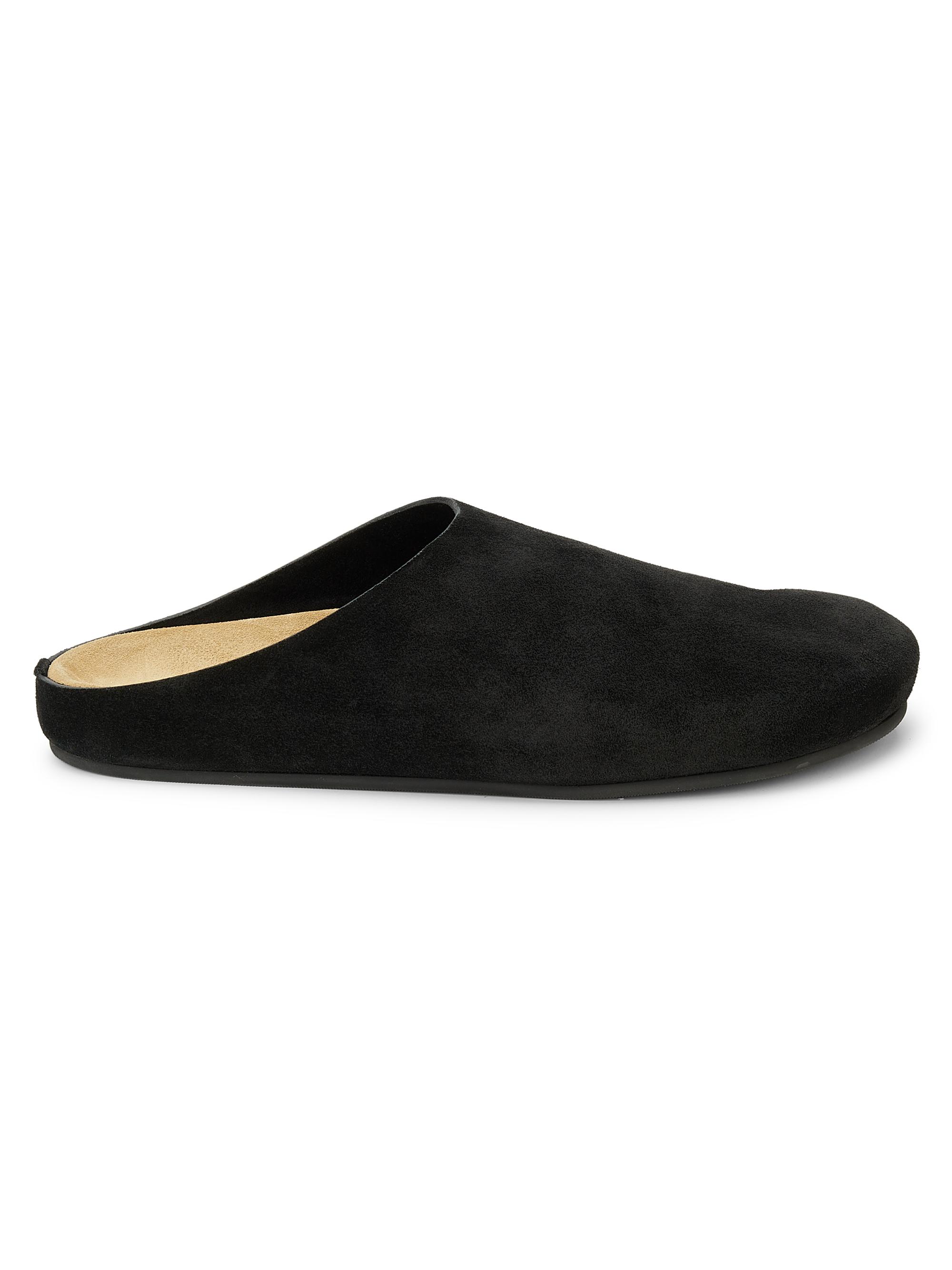 The Row Women's Hugo Suede Mules - Black