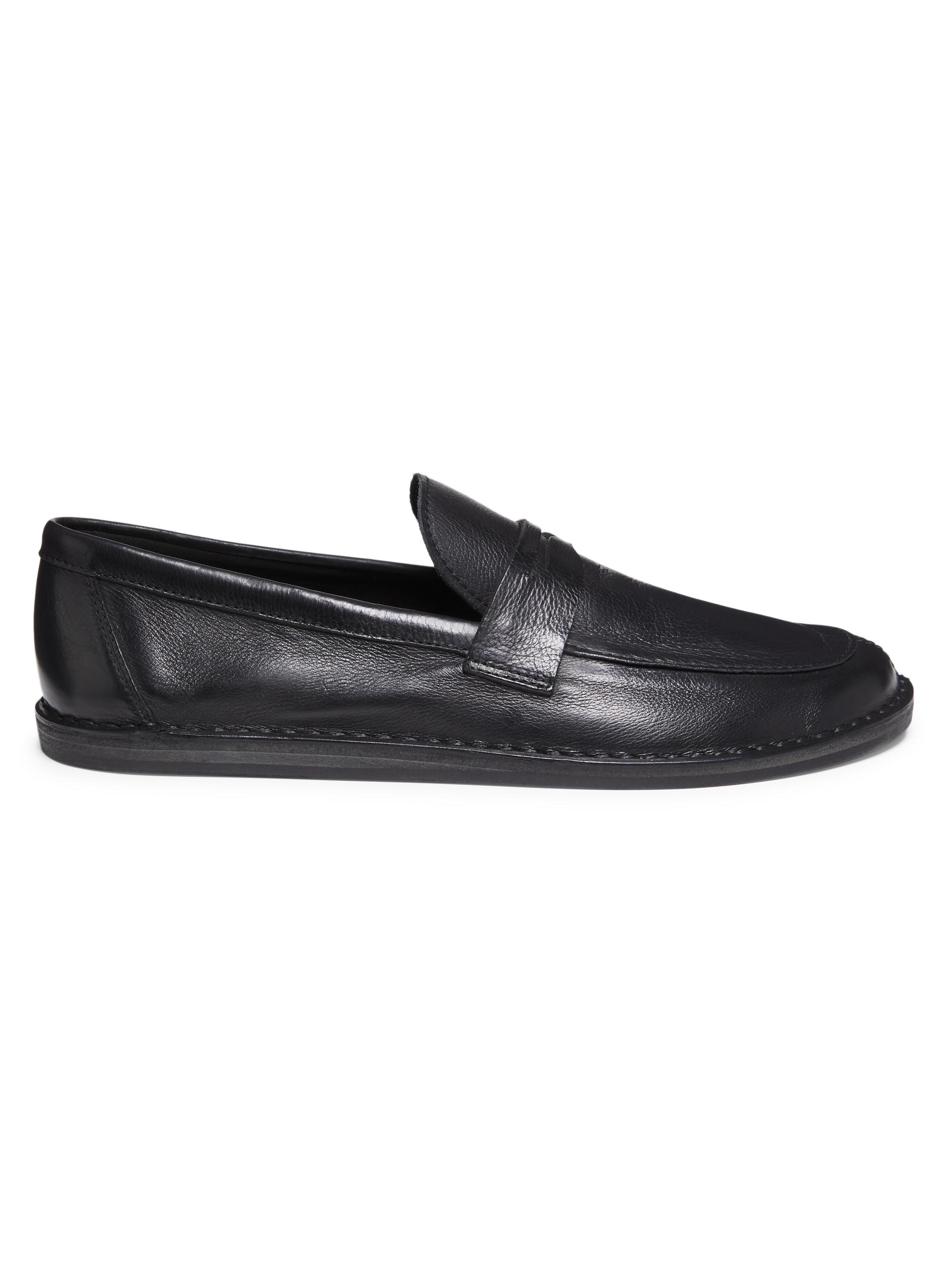 靴 the row cary loafer Cary leather loafers in black - The Row | Mytheresa