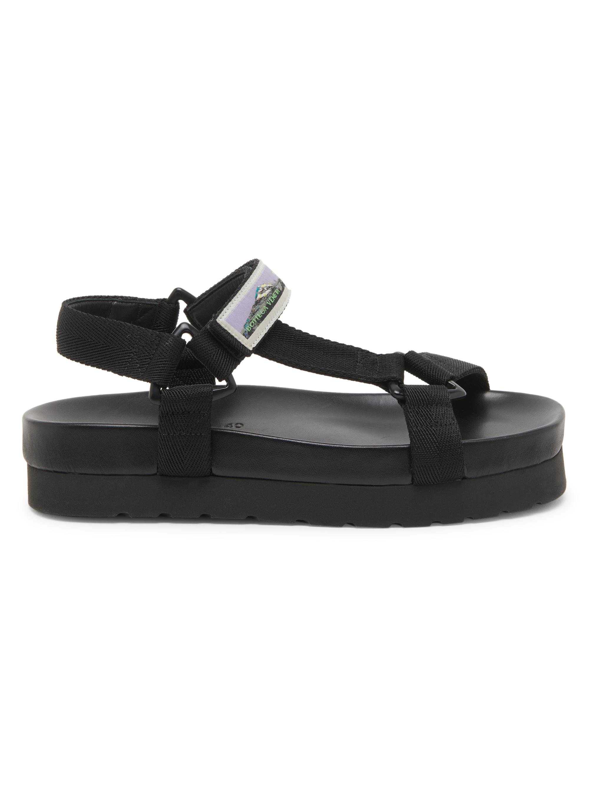 Bottega Veneta Trip 50MM Nylon Platform Sandals | Saks Fifth Avenue