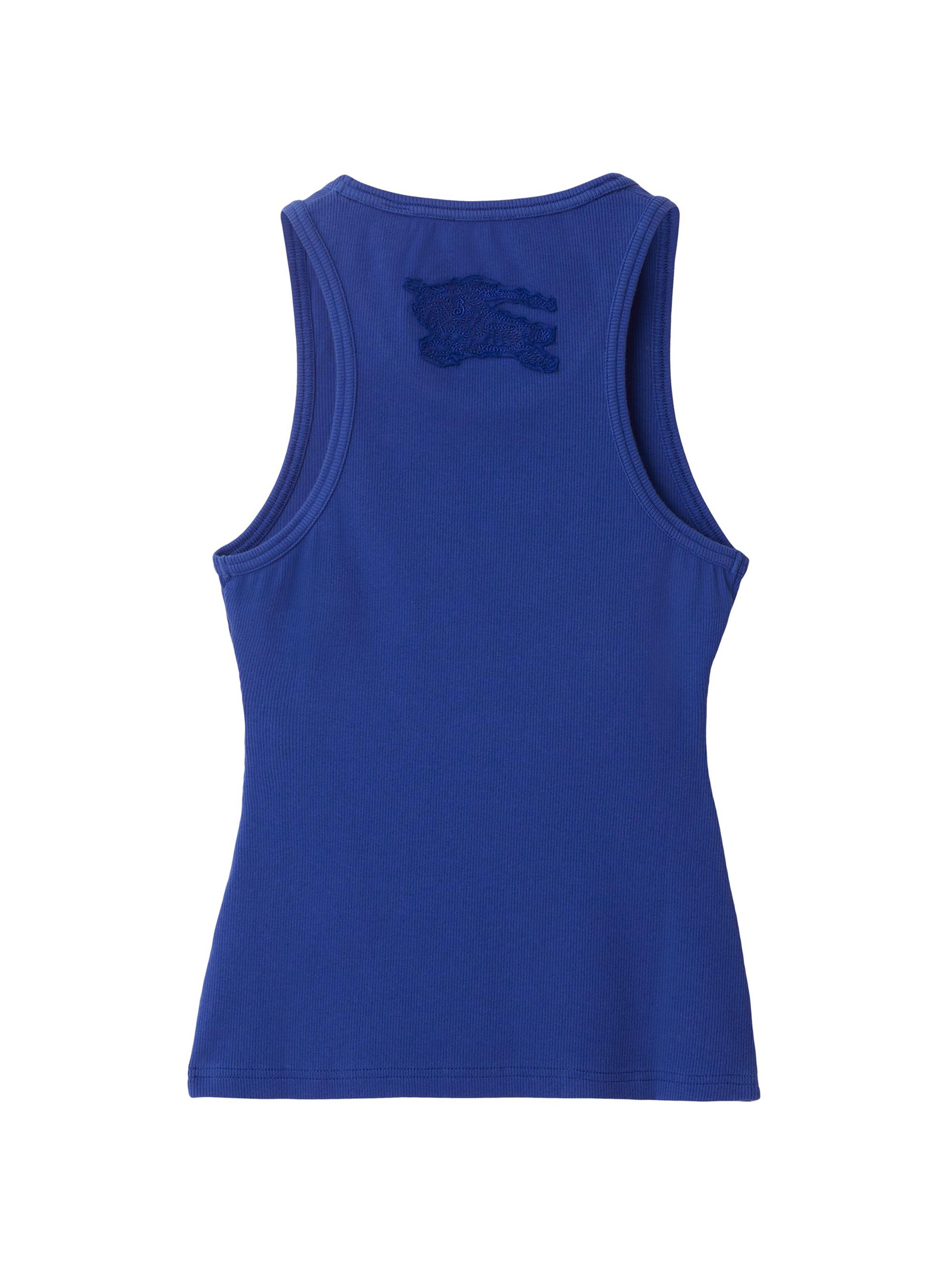 Burberry Ribbed Stretch-Cotton Sleeveless Vest | Saks Fifth