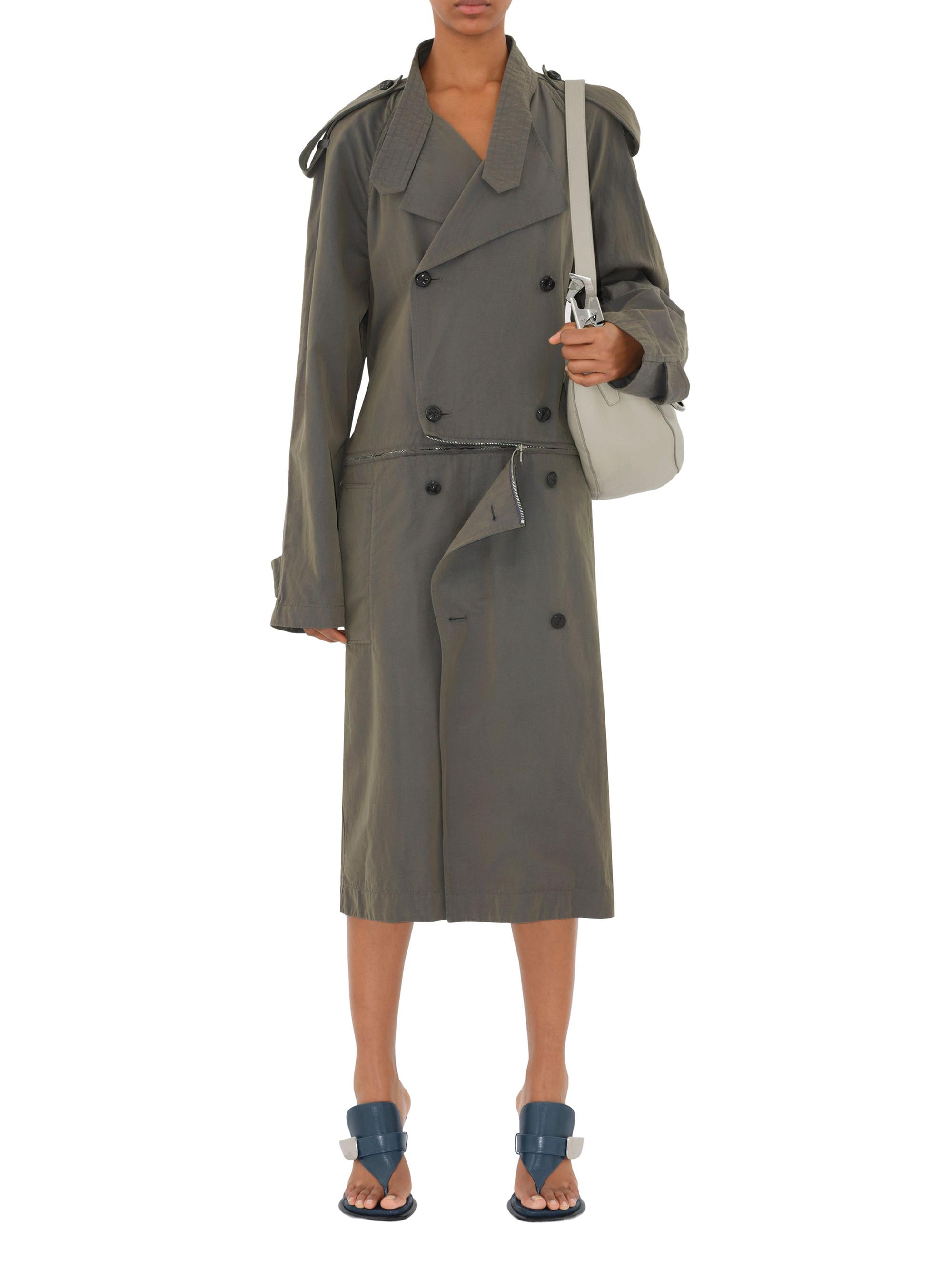 Burberry Cotton-Linen Detachable Trench Coat | Saks Fifth Avenue