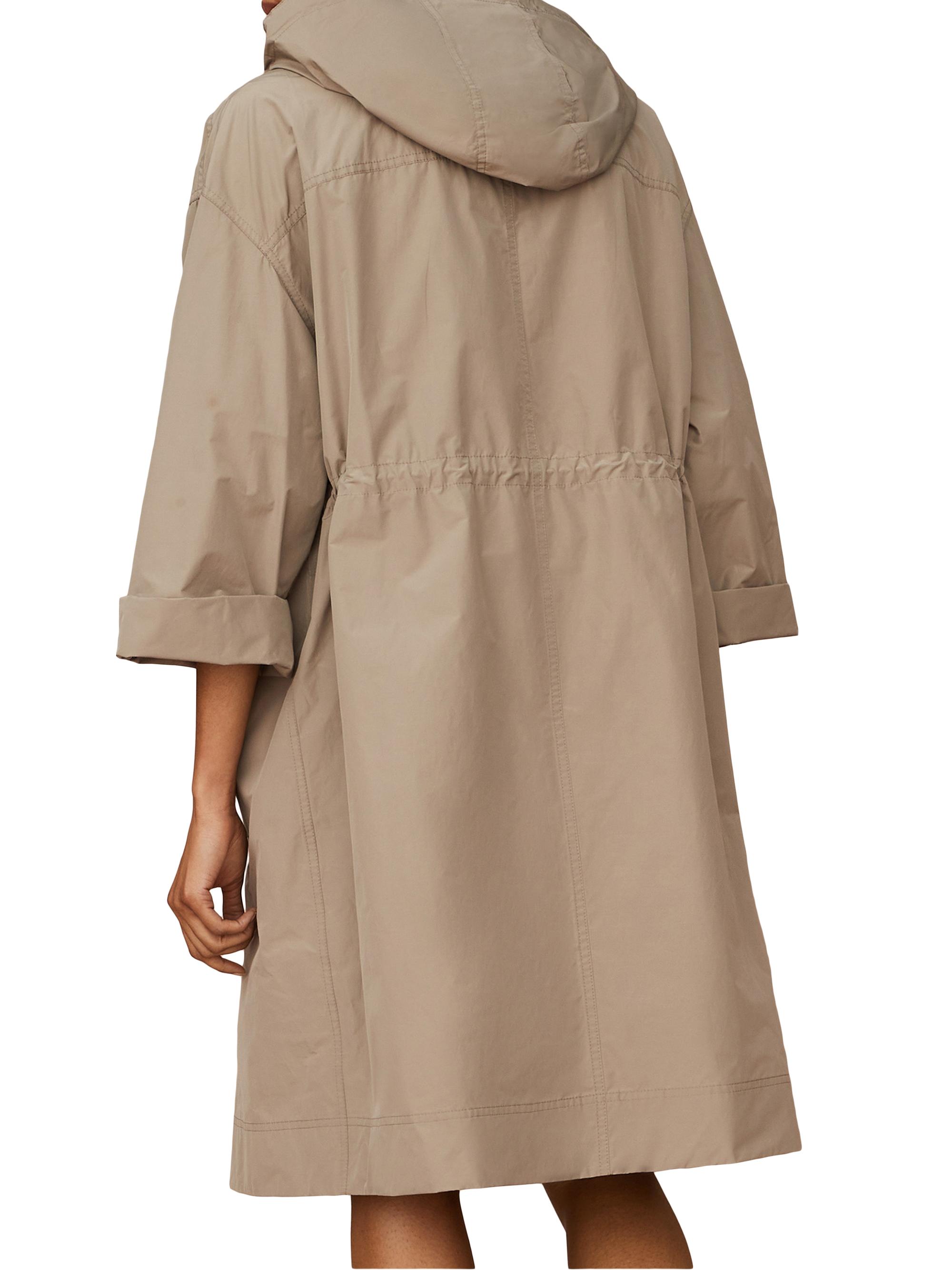 Shop Brunello Cucinelli Water Resistant Taffeta Hooded Outerwear 