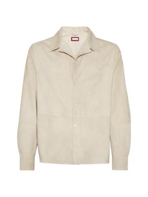 Lightweight Suede Outershirt