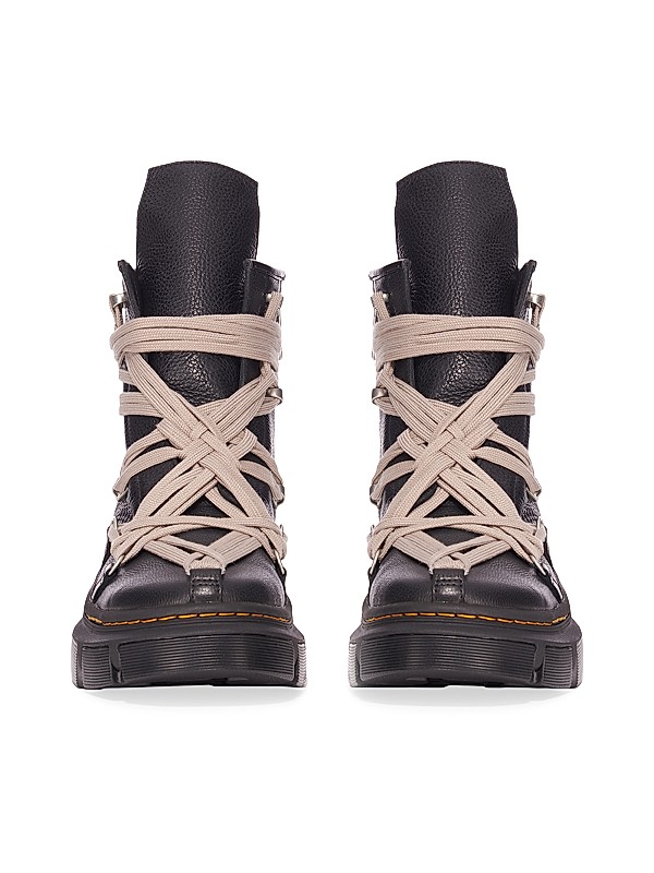 Shop Rick Owens Dr. Martens x Rick Owens 1460 DXML Mega Lace Shop Rick Owens Dr. Martens x Rick Owens 1460 DXML Mega Lace