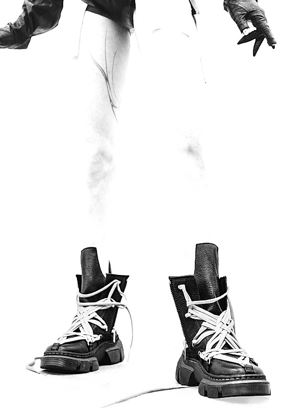 Shop Rick Owens Dr. Martens x Rick Owens 1460 DXML Mega Lace Shop Rick Owens Dr. Martens x Rick Owens 1460 DXML Mega Lace
