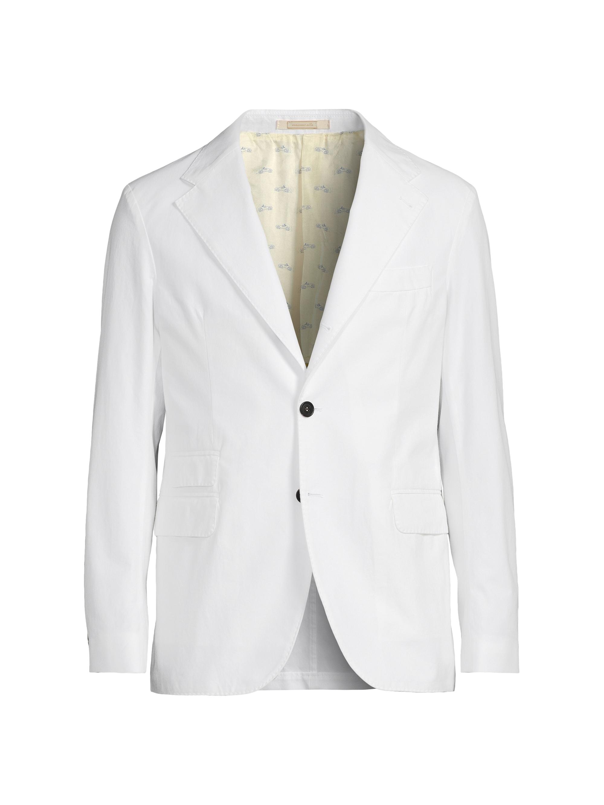 Massimo Alba Men's Catch2 Single-Breasted Sport Jacket - Bianco