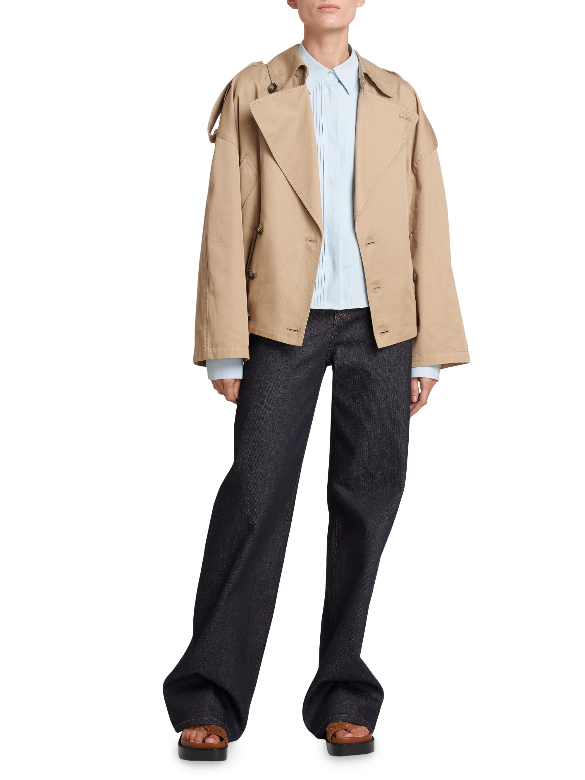 ジャケット・アウター LOEWE 24ss double breasted jacket Double breasted jacket in wool and mohair Black - LOEWE