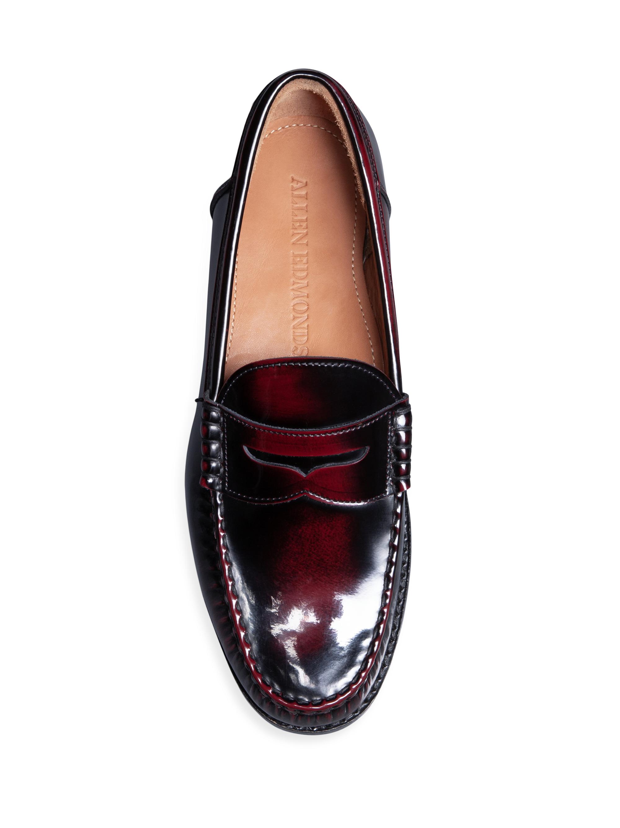 Allen Edmonds Newman Leather Penny Loafers | Saks Fifth Avenue display picture 3