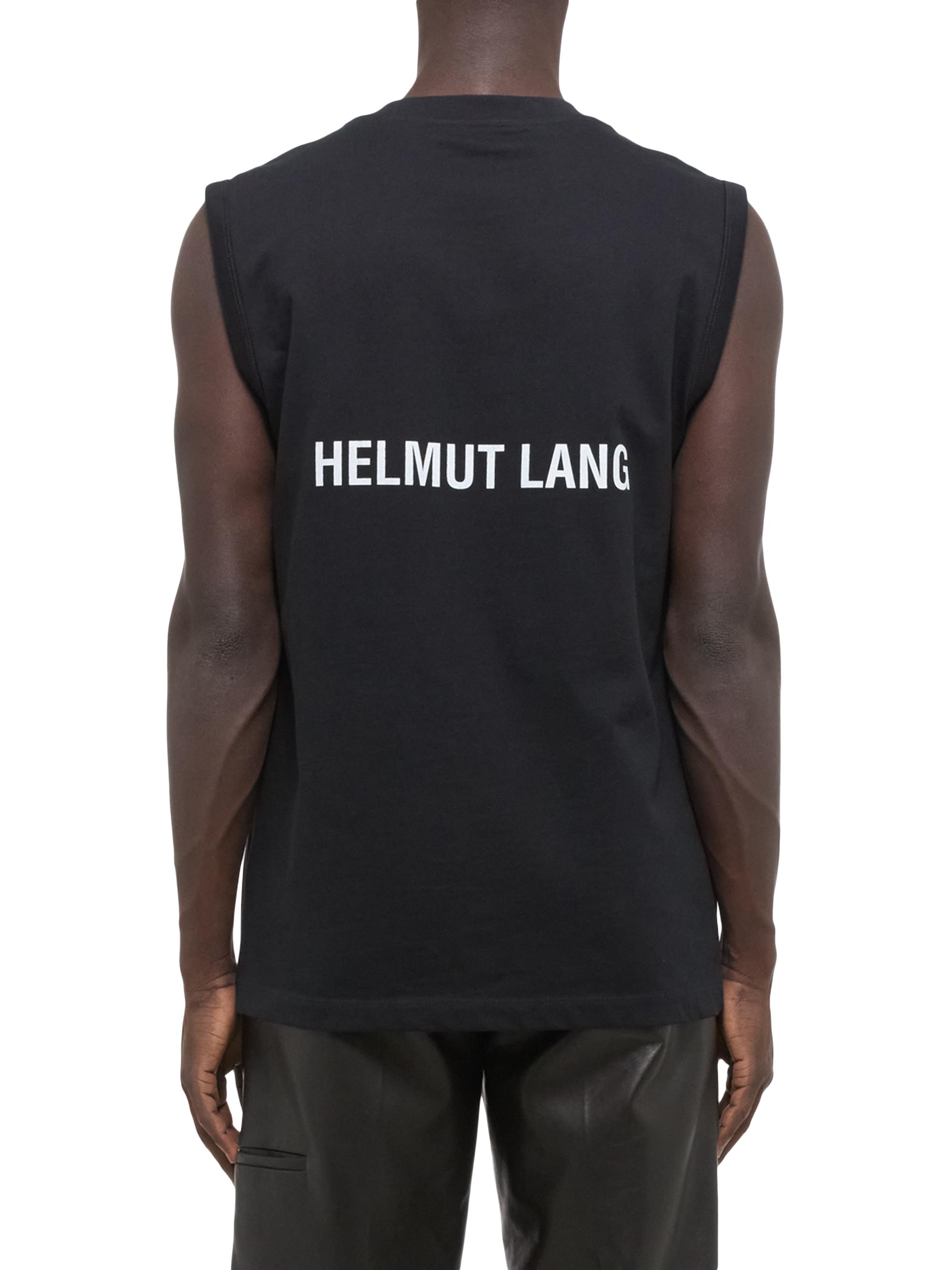 Helmut Lang Cotton Logo Muscle Tank Top | Saks Fifth Avenue