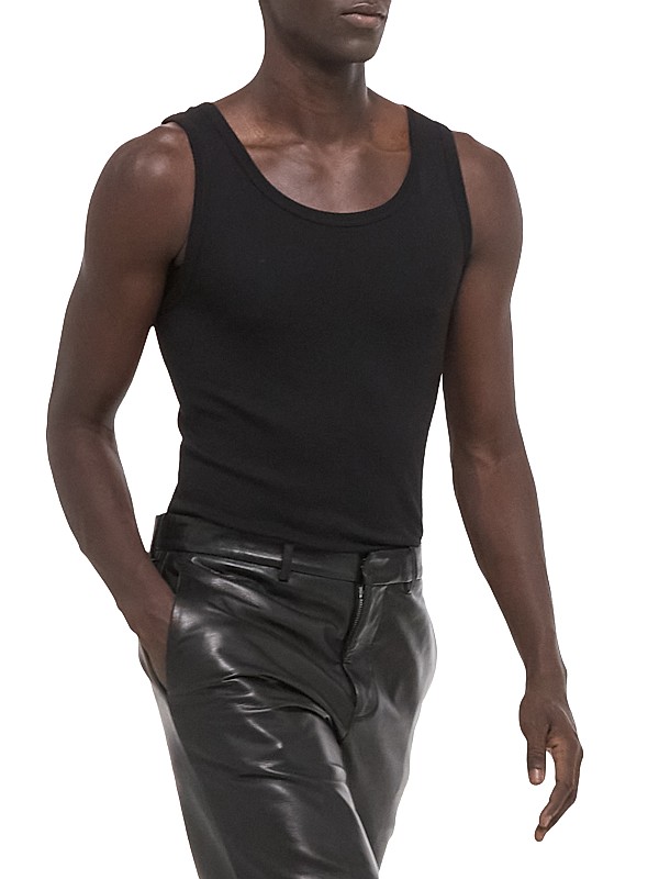 Helmut Lang Ribbed Tank Top | Saks Fifth Avenue Helmut Lang Ribbed Tank Top | Saks Fifth Avenue