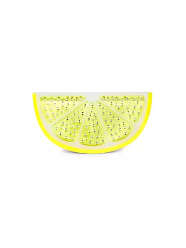 Gin Tonic Crystal-Embellished Clutch