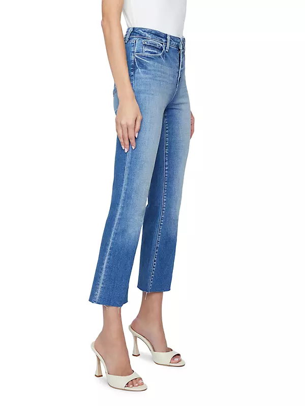 Kendra Cropped Flared Jeans