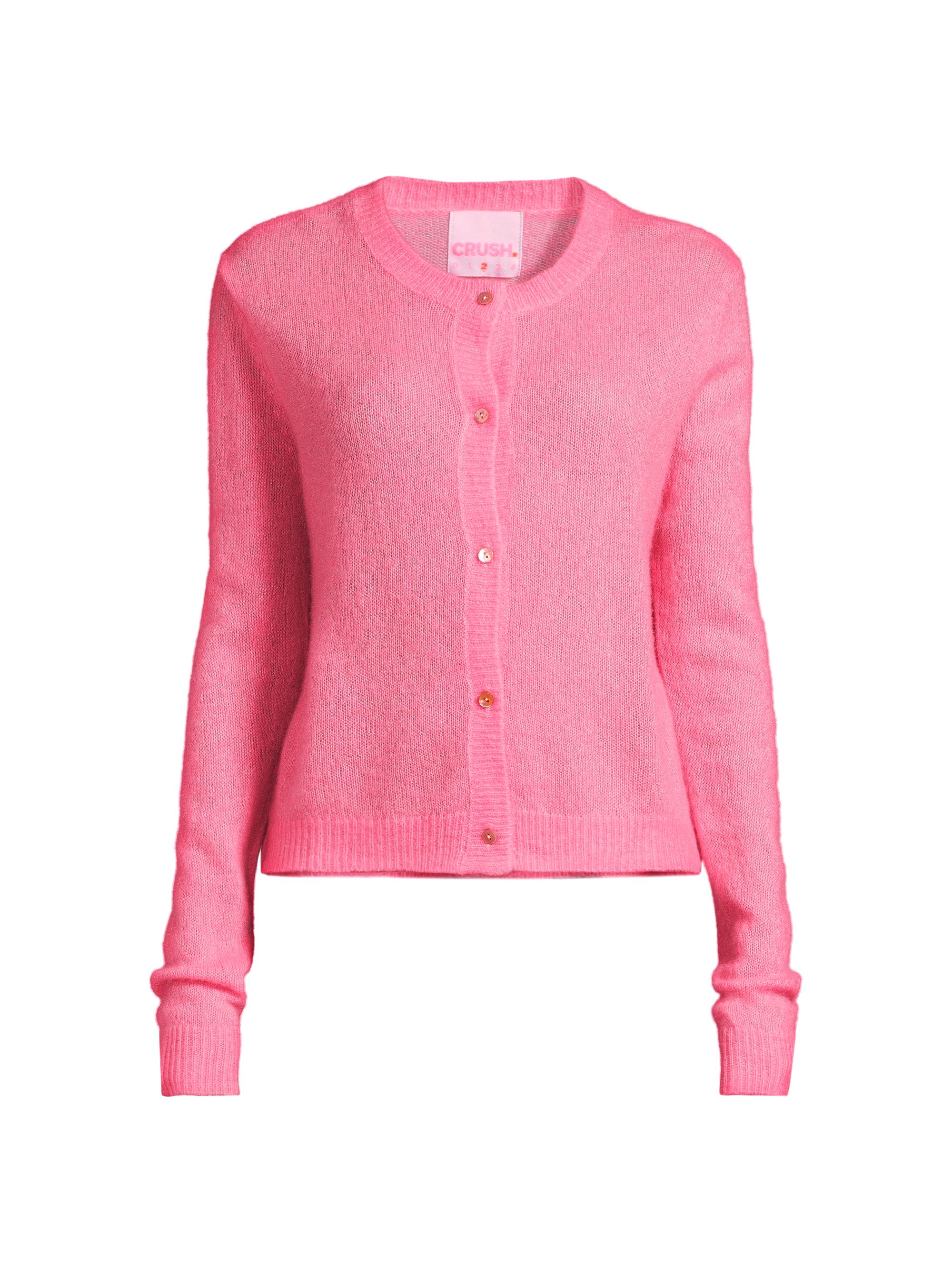 Crush Cashmere Women's Amara Malou Cardigan - Rosa