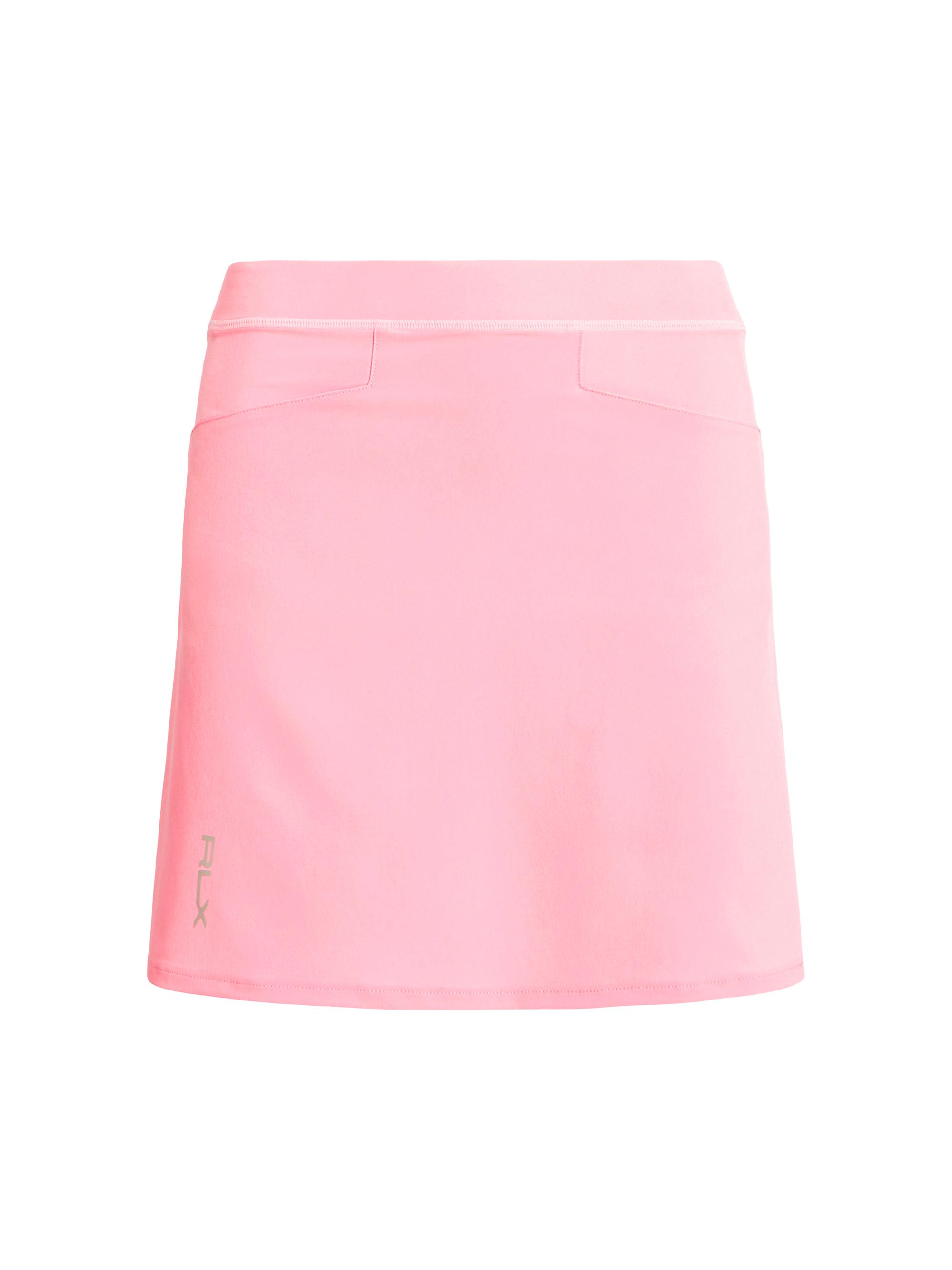 RLX Ralph Lauren Women's Four-Way-Stretch Pleated Miniskort - Course Pink
