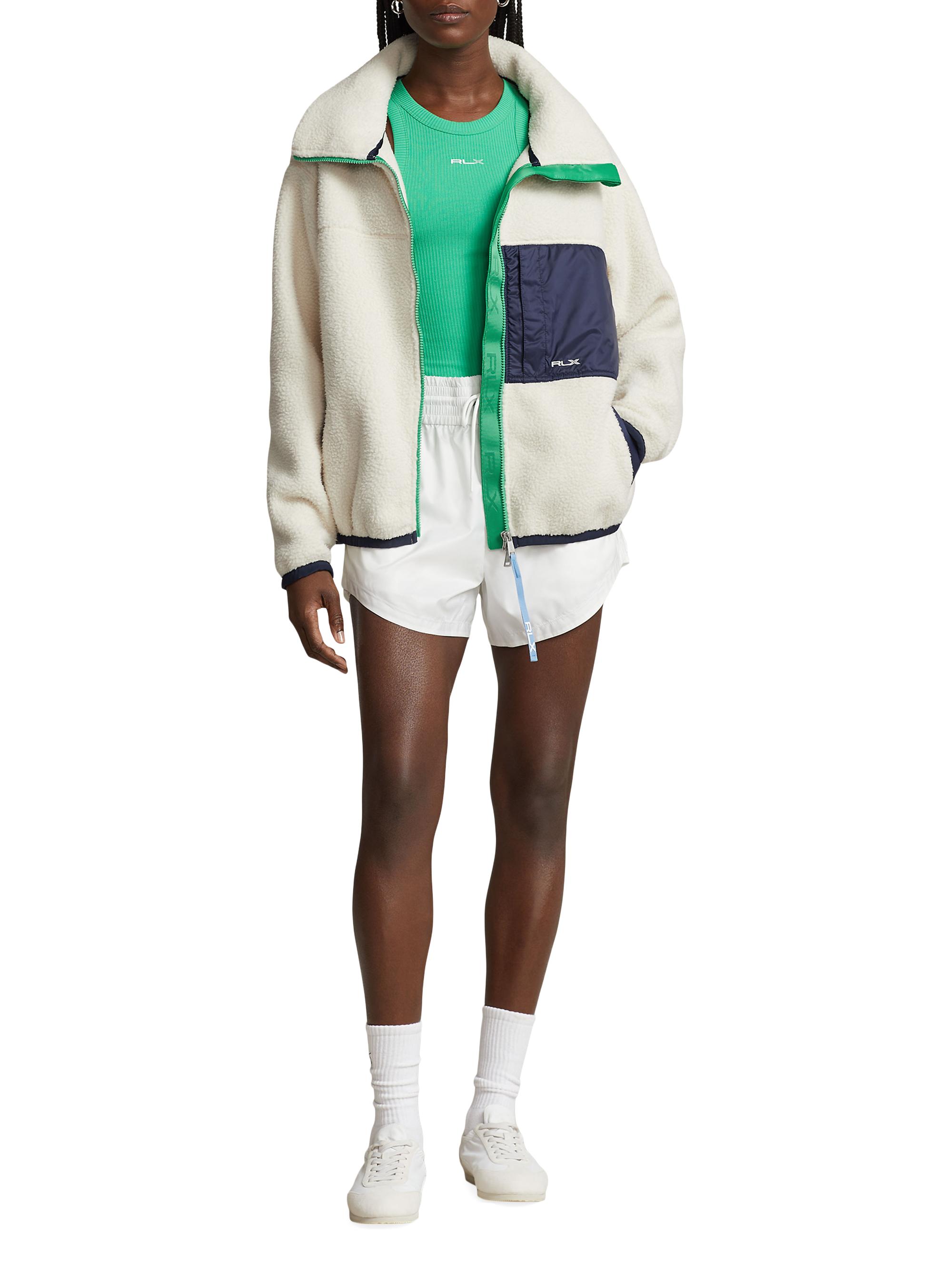 RLX Ralph Lauren Ripstop Colorblocked Fleece Jacket | Saks Fifth