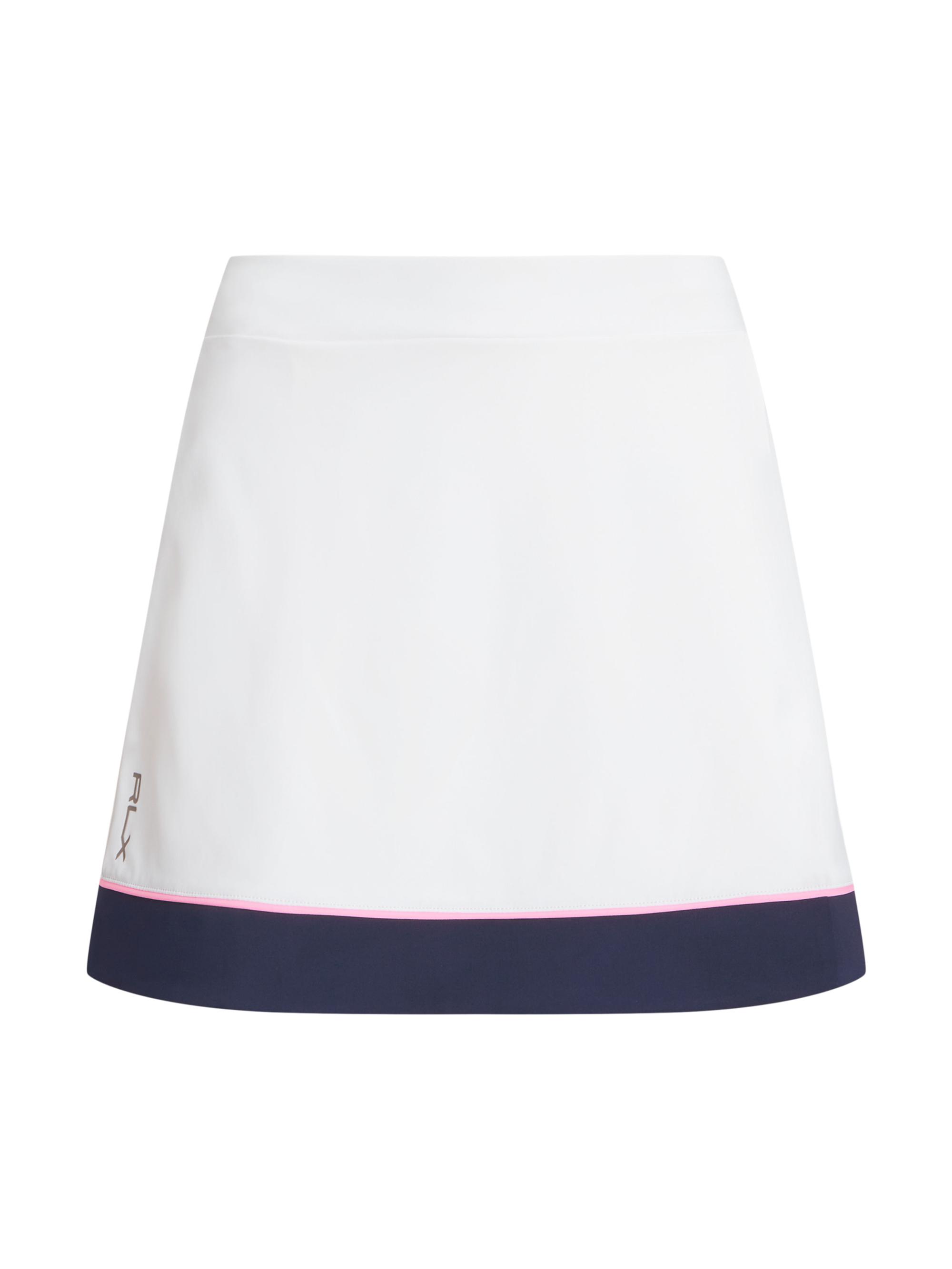 RLX Ralph Lauren Women's Interlock Faux-Wrap Skort - Ceramic White