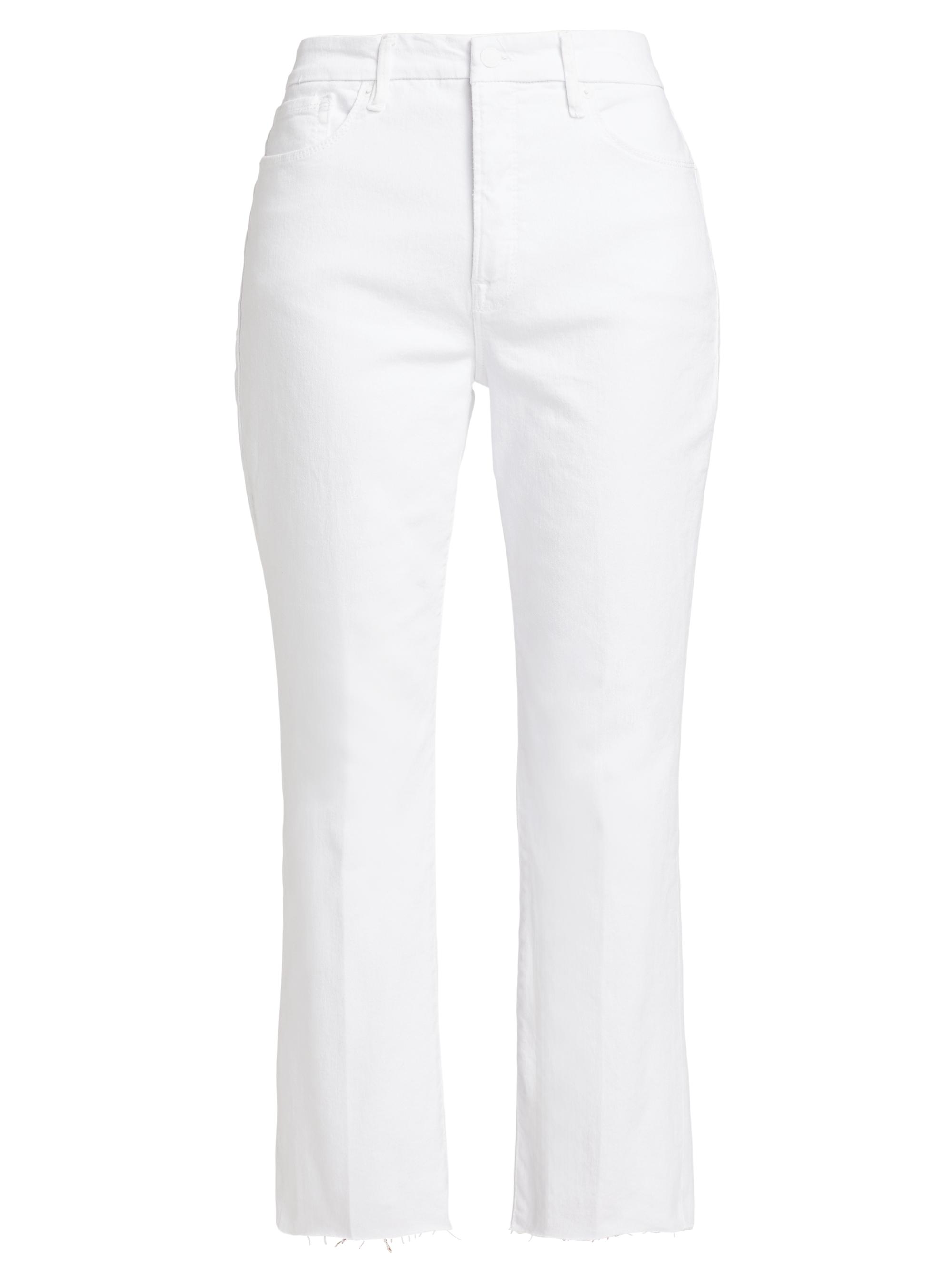 Good American Women's Good Legs Straight-Leg Jeans - White