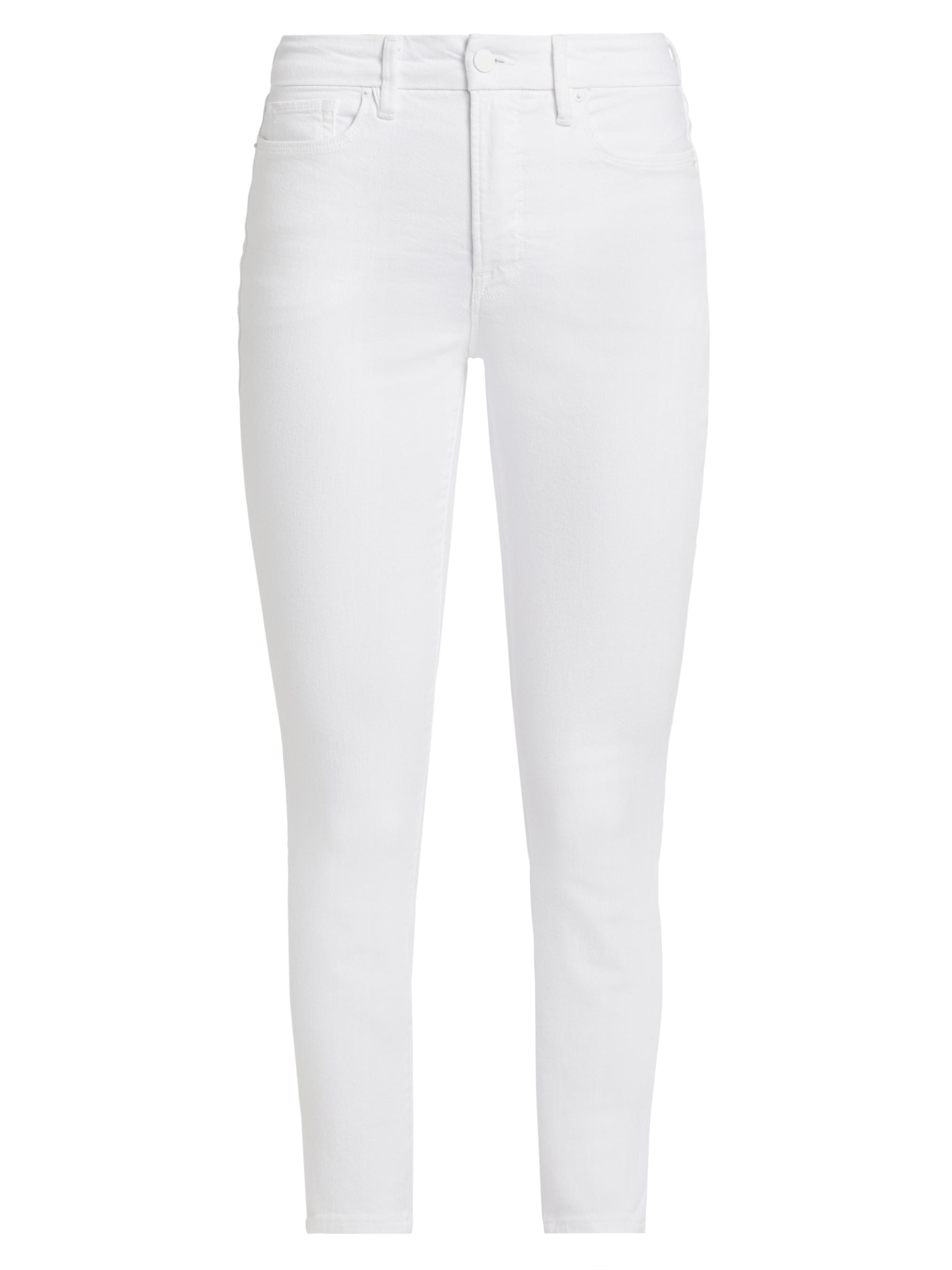 Good American Women's Good Legs Skinny Crop Pants - White