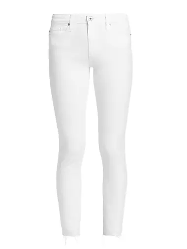Farrah Cotton-Blend Crop Jeans