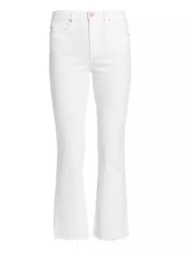 Farrah Cotton-Blend Boot-Cut Jeans