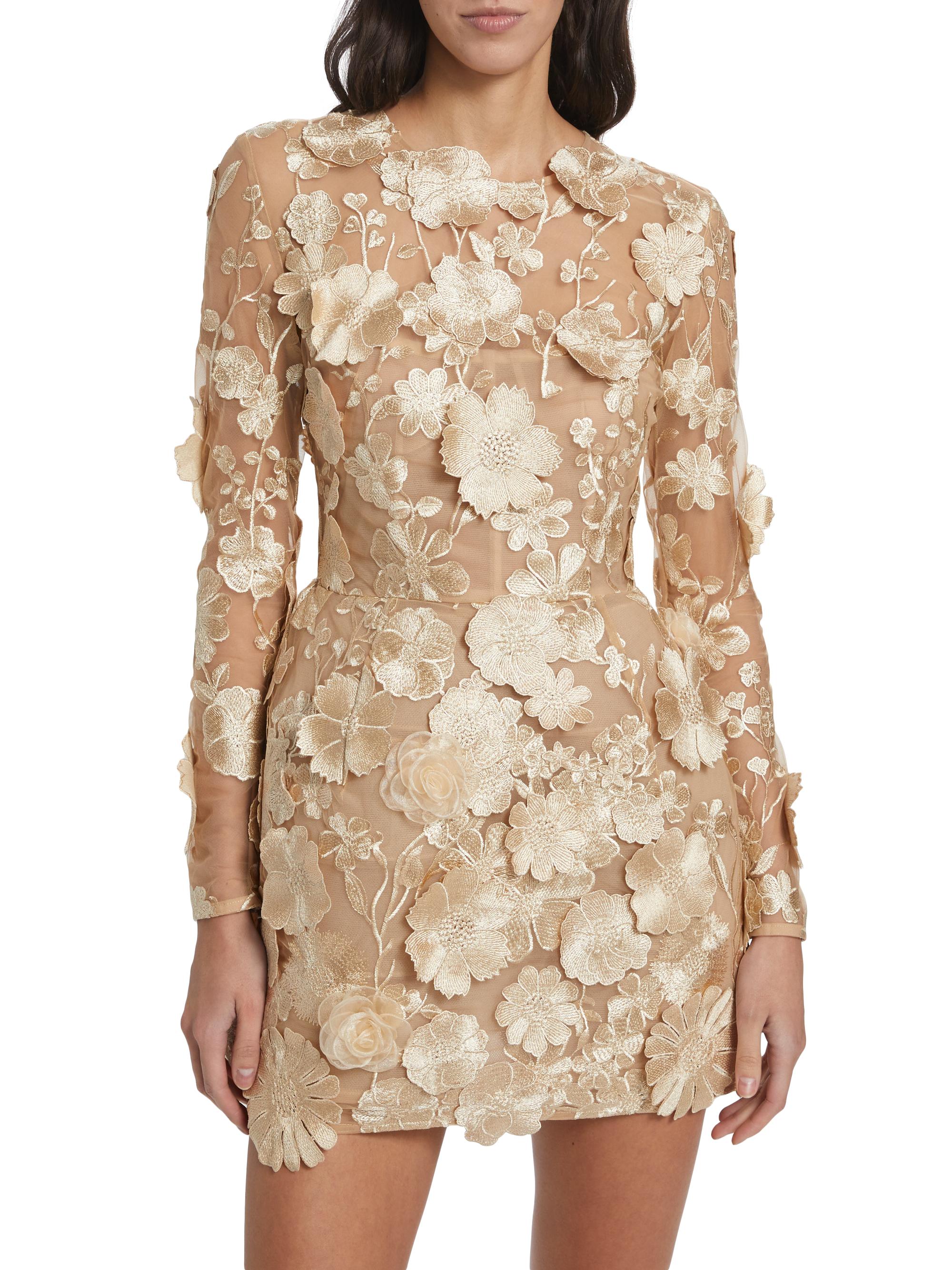 Bronx and Banco Bouquet Maraya Floral Minidress | Saks Fifth Avenue