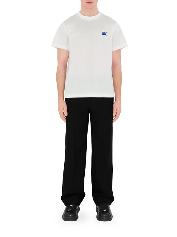 Shop Burberry Logo Cotton T-Shirt | Saks Fifth Avenue Shop Burberry Logo Cotton T-Shirt | Saks Fifth Avenue