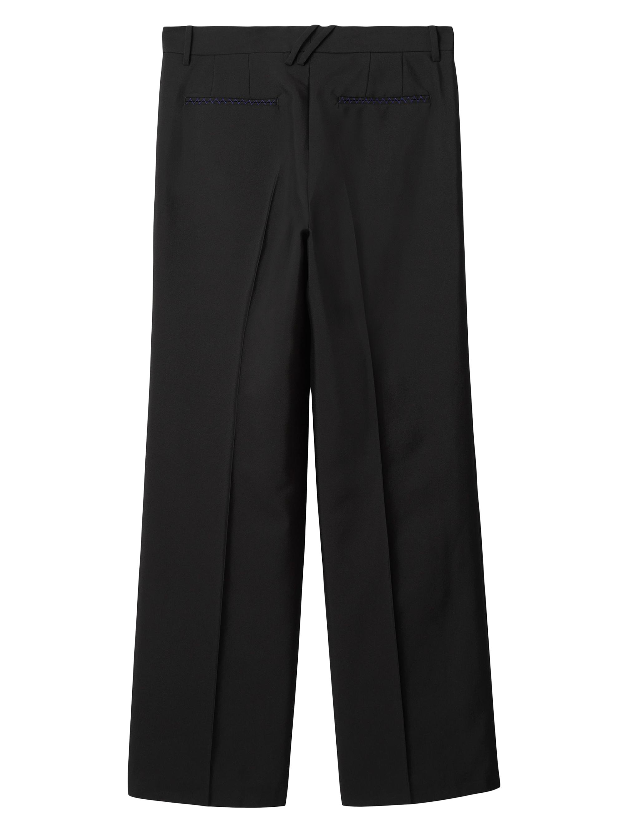 Burberry Check Wool Trousers | Saks Fifth Avenue