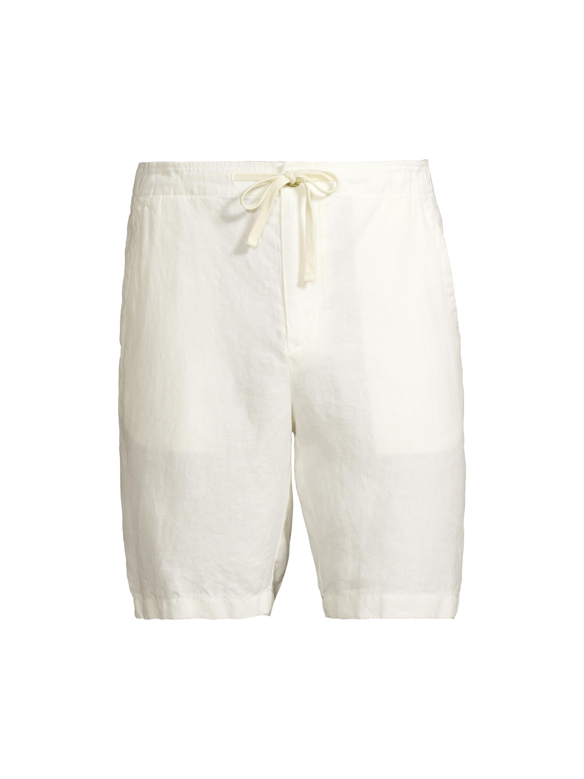 Vince Men's Hemp Drawstring Shorts - Bone