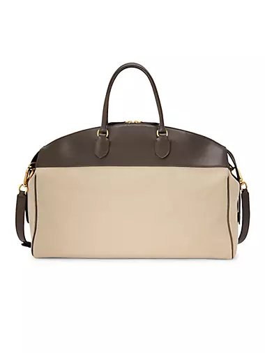 George Leather & Canvas Duffel Bag
