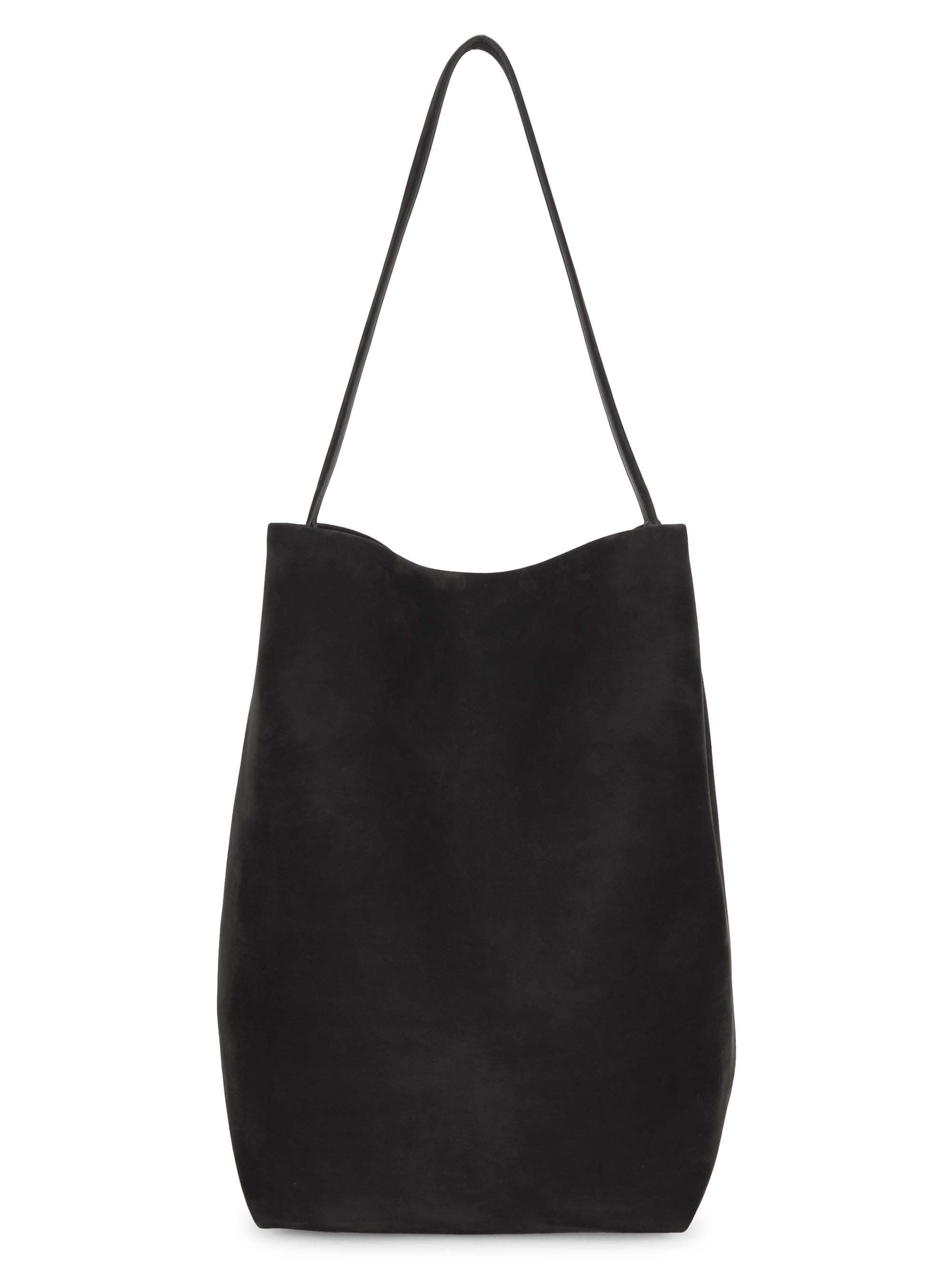 The Row Women's  North-South Park Leather Tote Bag - Black