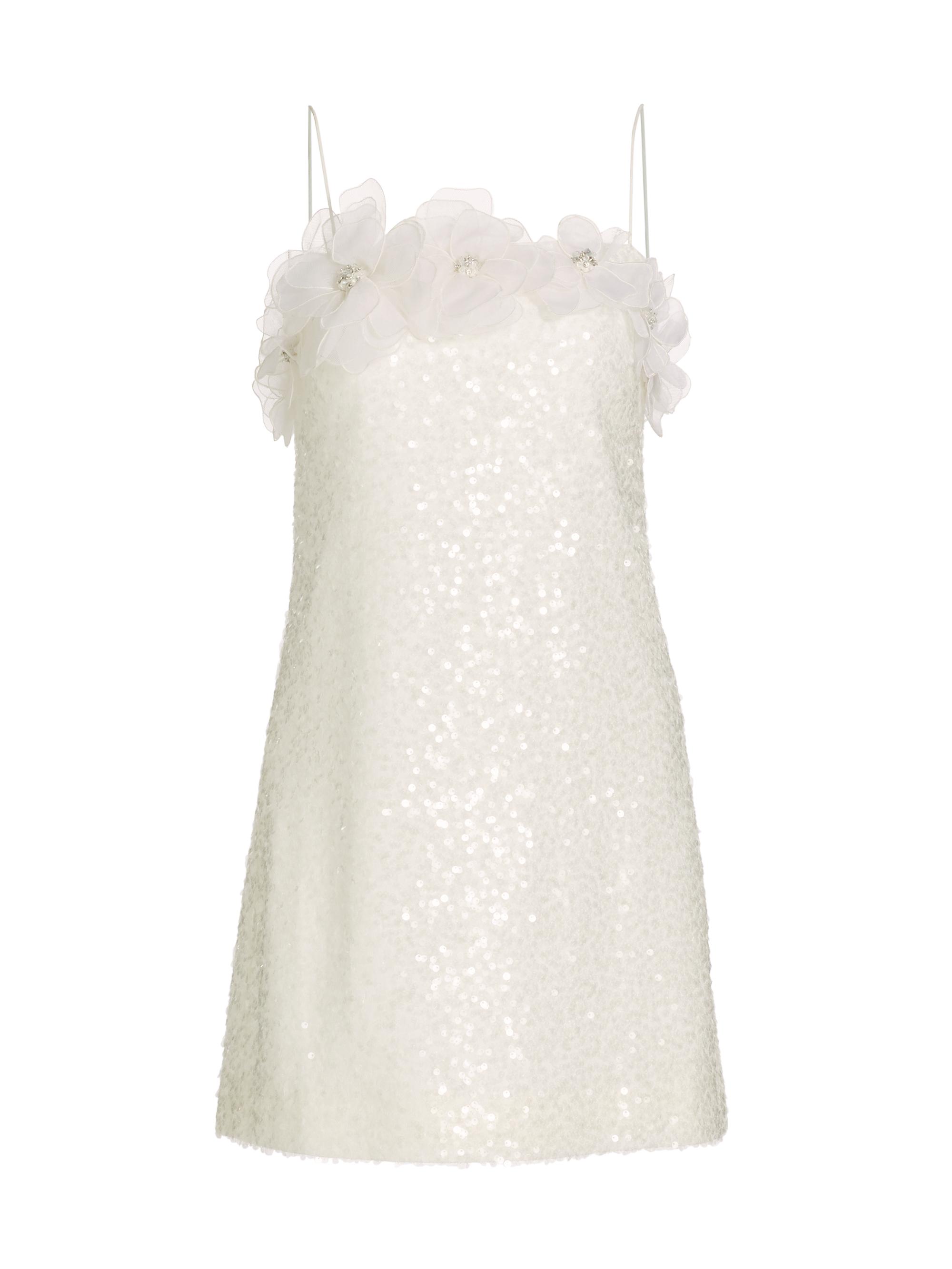 Sachin & Babi Women's Dasha Sequined & Appliqué Minidress - Off White