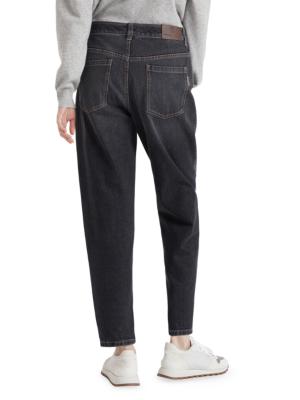 Brunello Cucinelli Authentic skater jeans - Grey