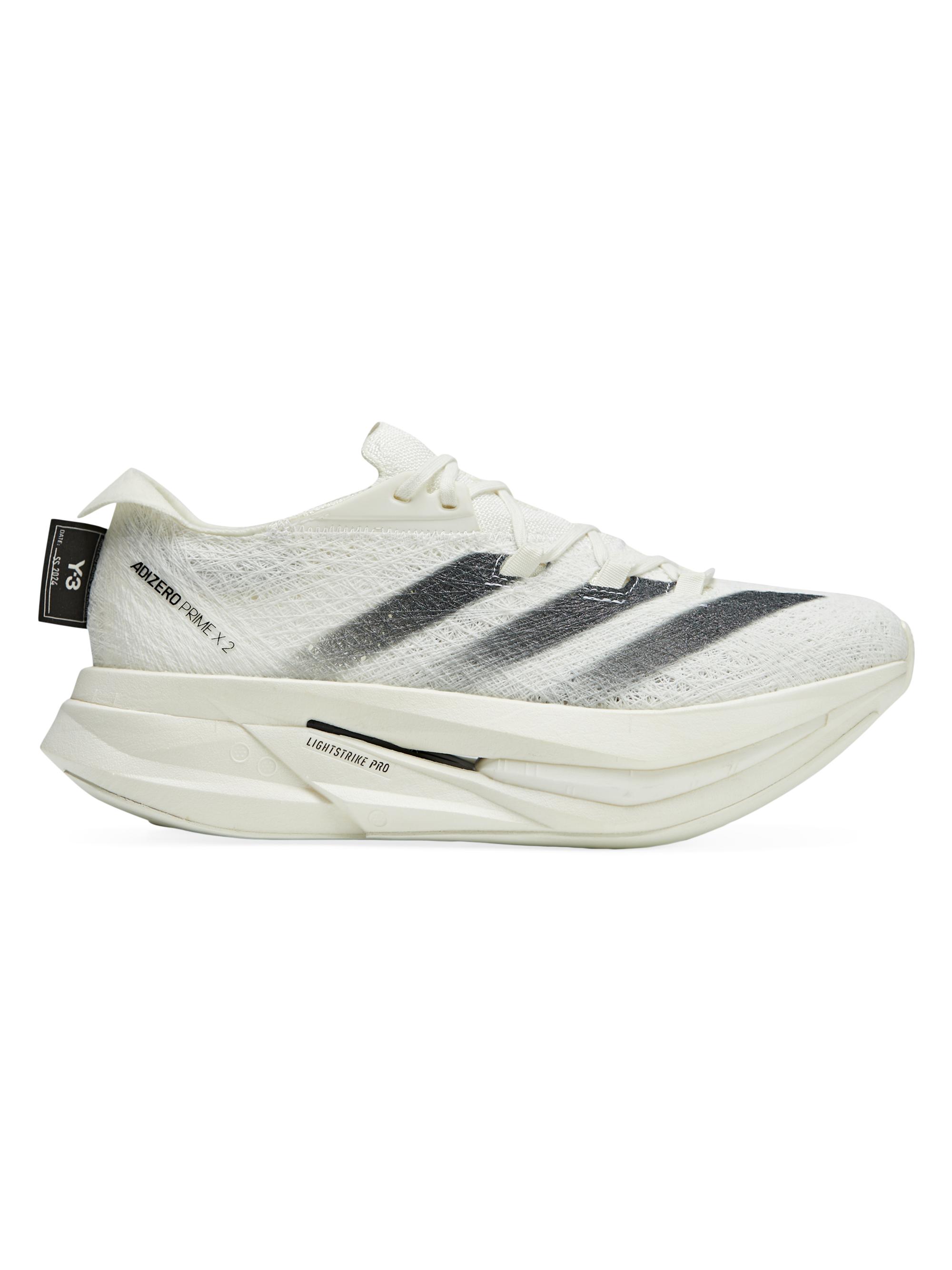 adidas Y-3 Men's Unisex Prime X 2 Strung Sneakers - White