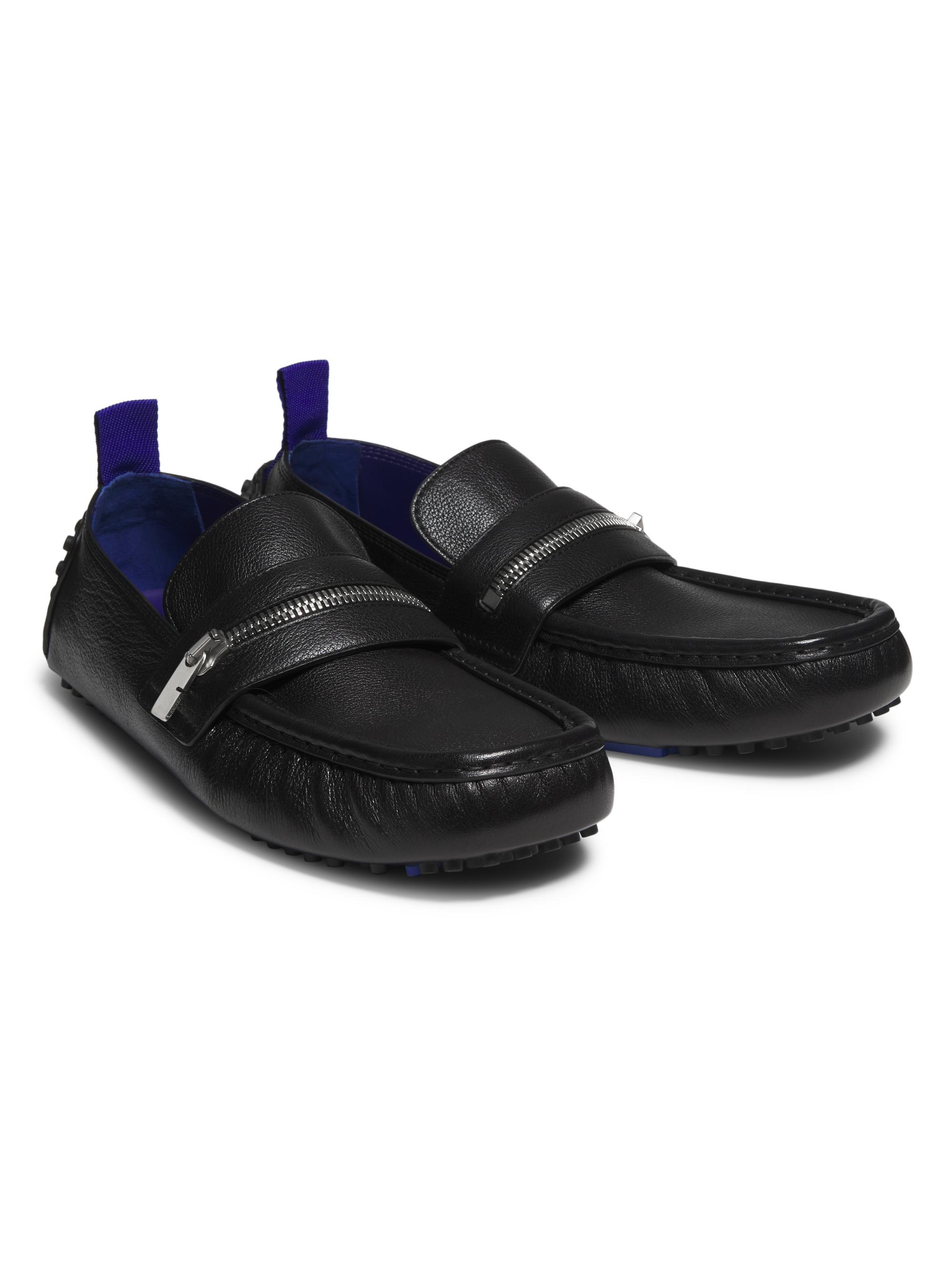 靴 burberry 24ss Loafer Burberry Motor Low Leather Loafers | Saks Fifth Avenue