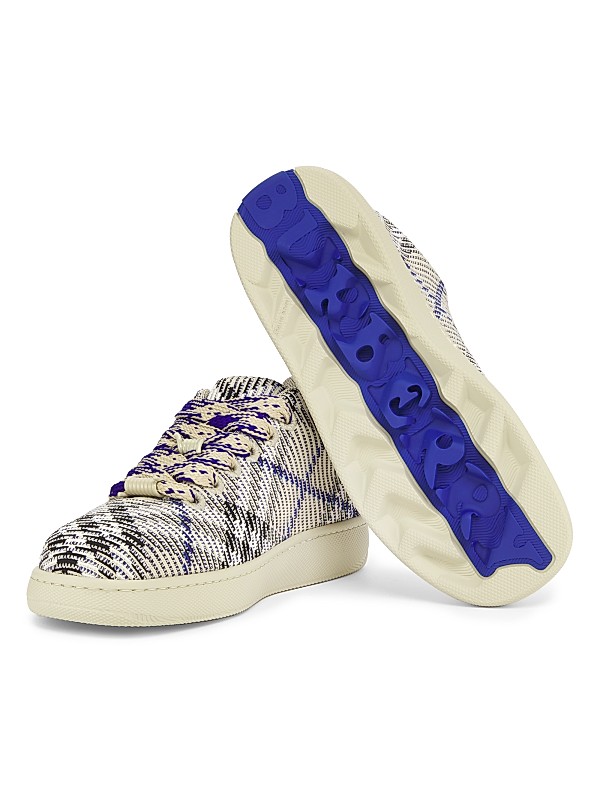 Shop Burberry Box Knit Low-Top Sneakers | Saks Fifth Avenue Shop Burberry Box Knit Low-Top Sneakers | Saks Fifth Avenue