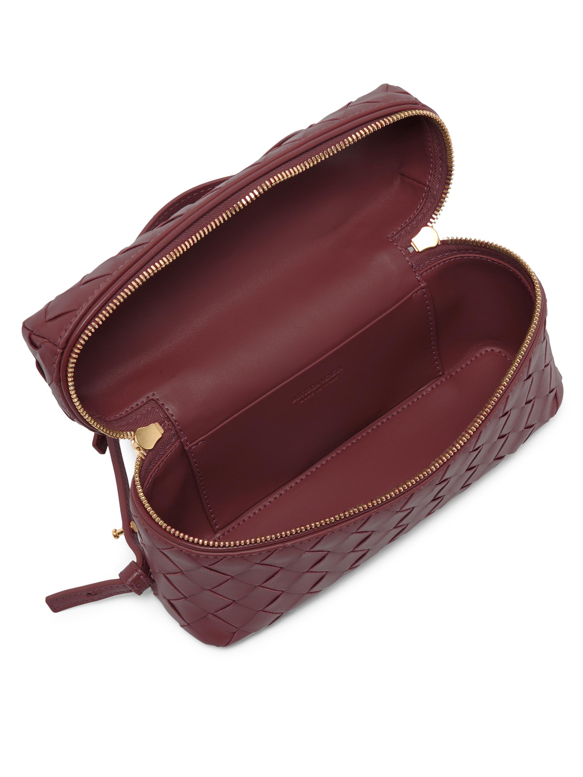 Bottega Veneta Bang Bang Intrecciato Leather Crossbody Vanity Case