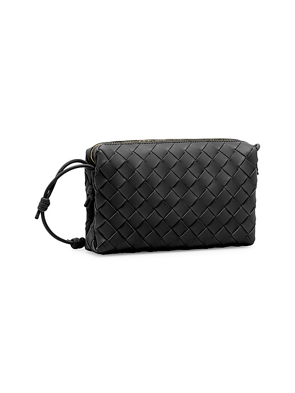 Shop Bottega Veneta Mini East-West Intrecciato Leather Shop Bottega Veneta Mini East-West Intrecciato Leather