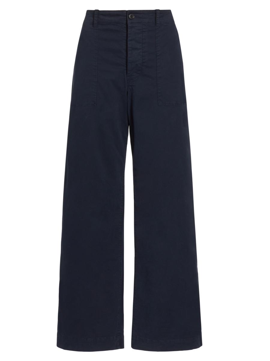 Nili Lotan Leon Cotton Wide-Leg Pants | Saks Fifth Avenue