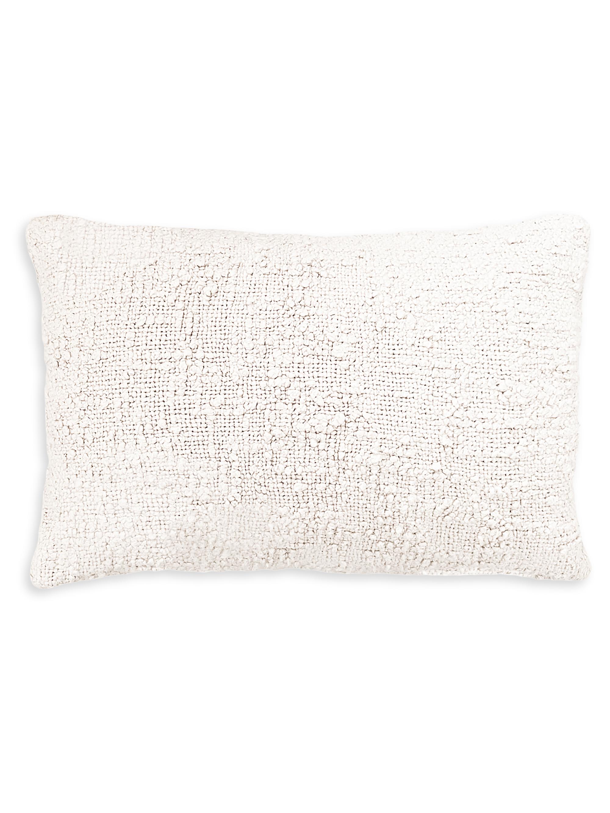 Anaya Cozzy Cotton Boucle Down Alternative Pillow - Beige 26 x 26